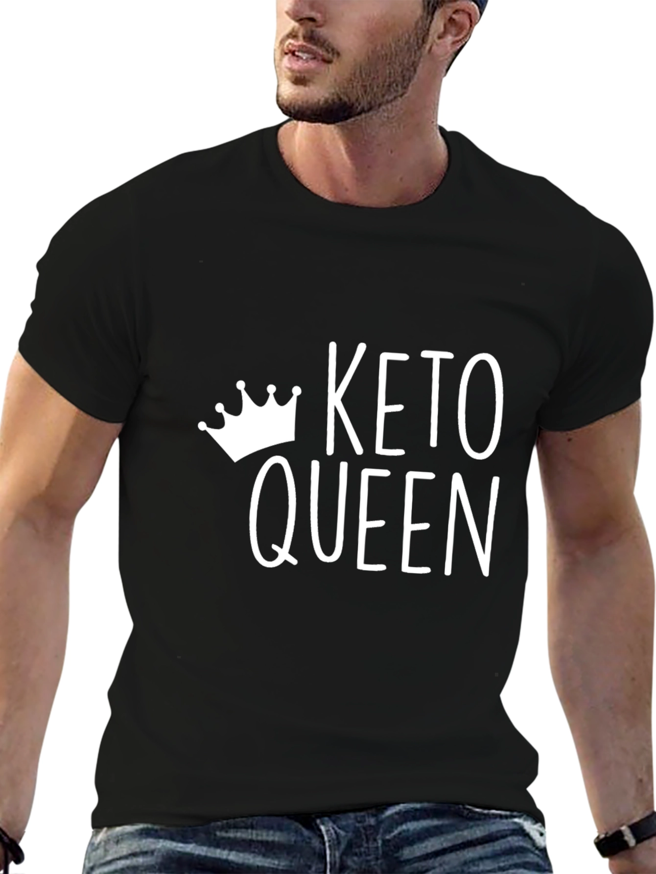 Keto Queen Black T-Shirt