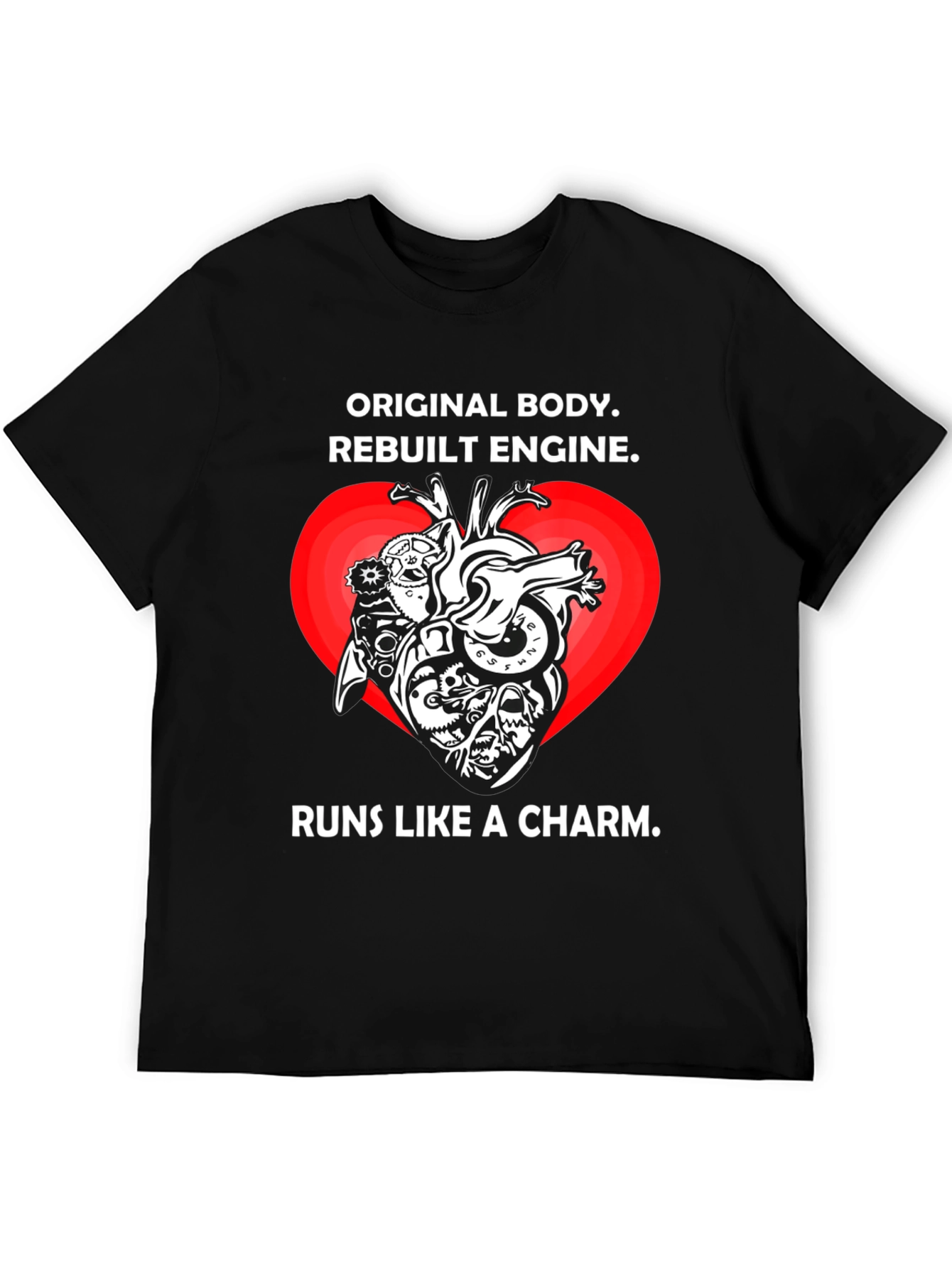 Original Body Rebuilt Engine Graphic T-Shirt