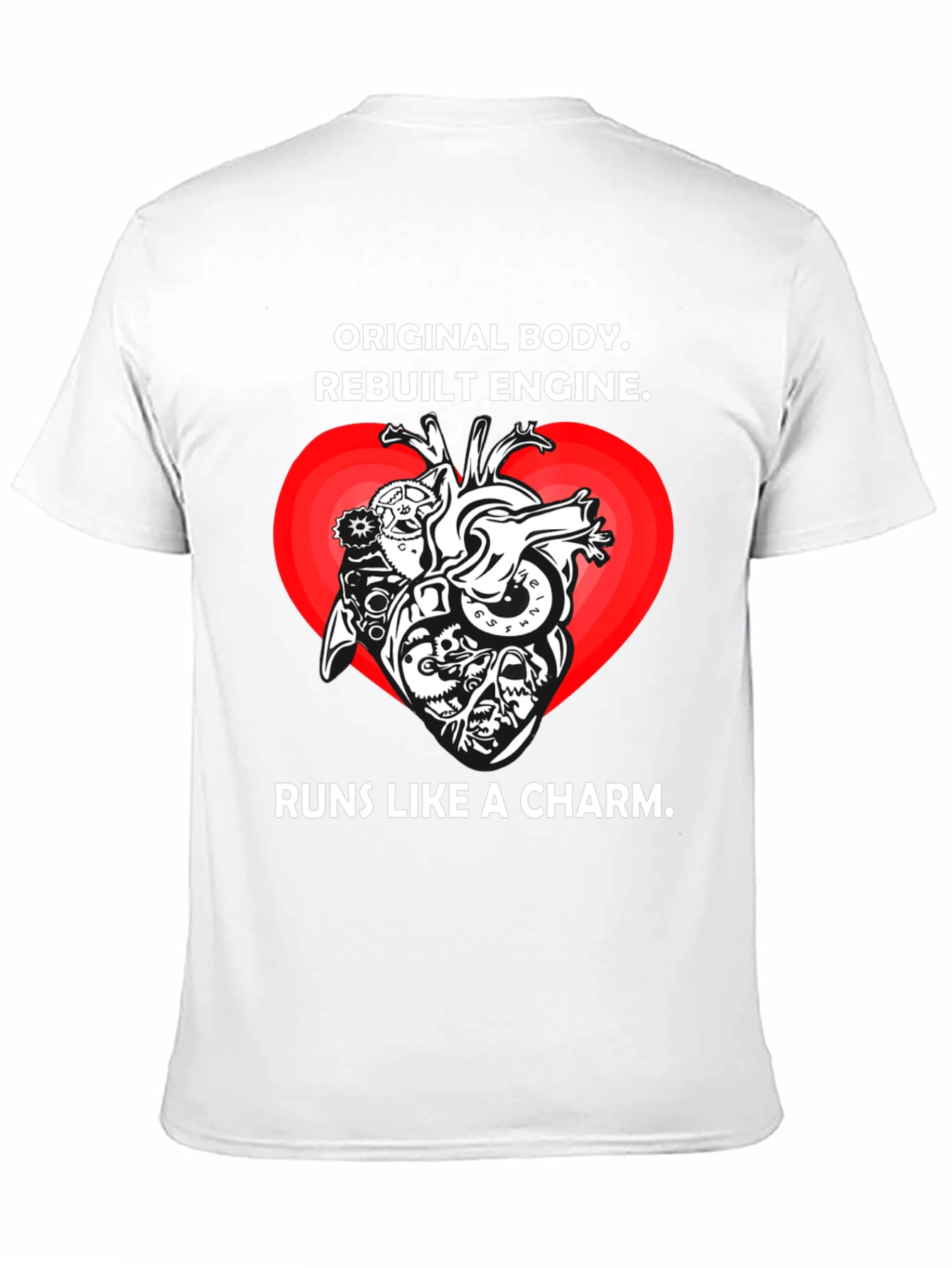 Original Body Rebuilt Engine Graphic T-Shirt
