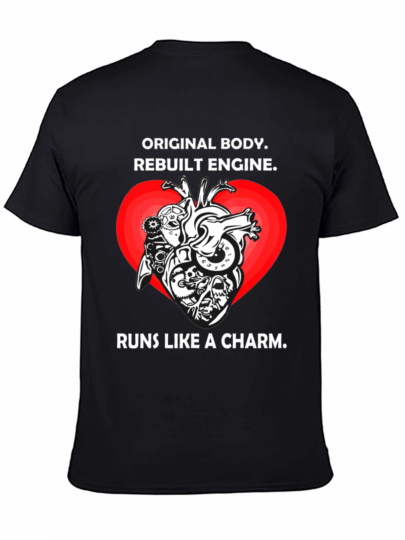 Original Body Rebuilt Engine Graphic T-Shirt