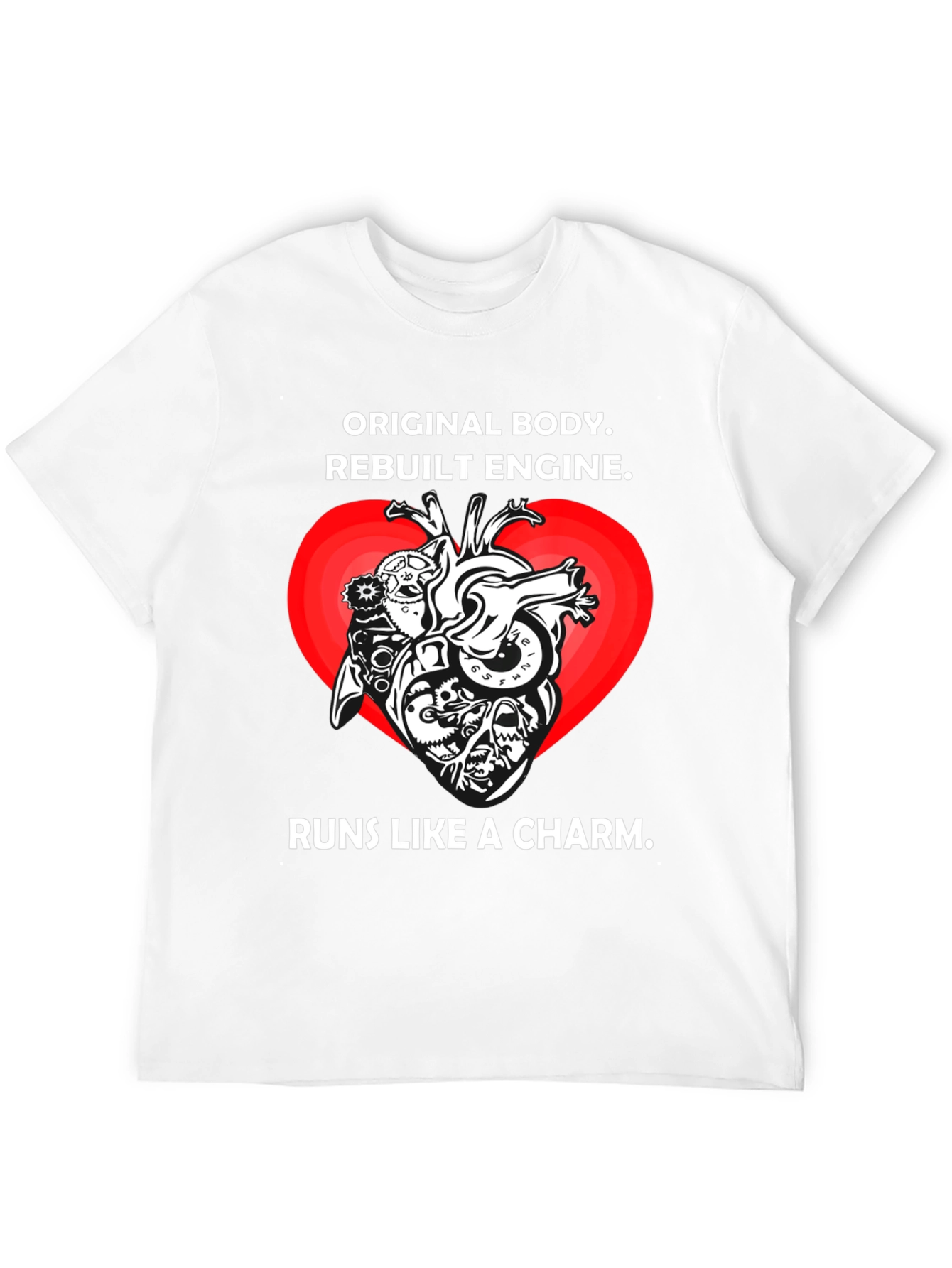 Original Body Rebuilt Engine Graphic T-Shirt