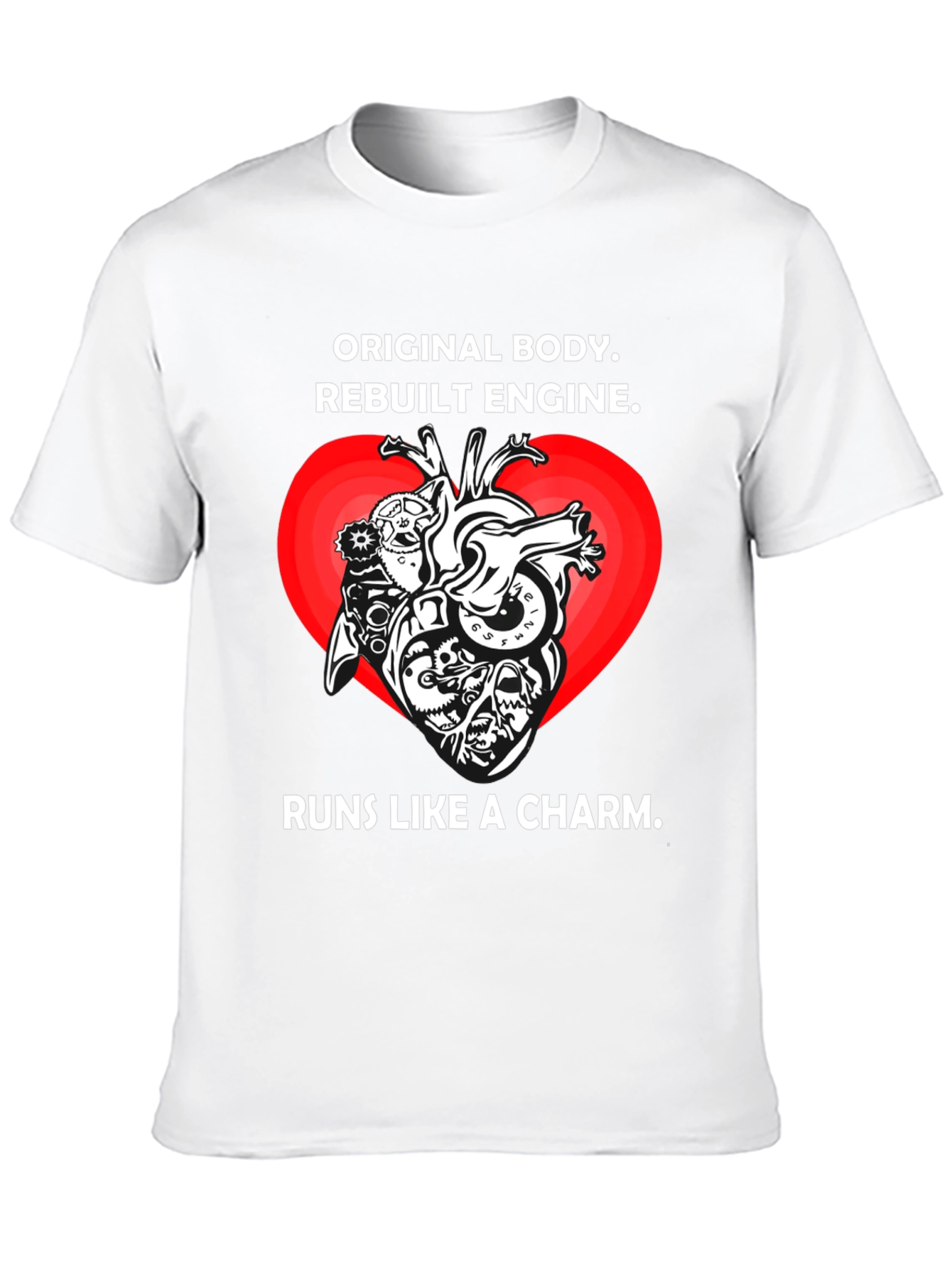Original Body Rebuilt Engine Graphic T-Shirt