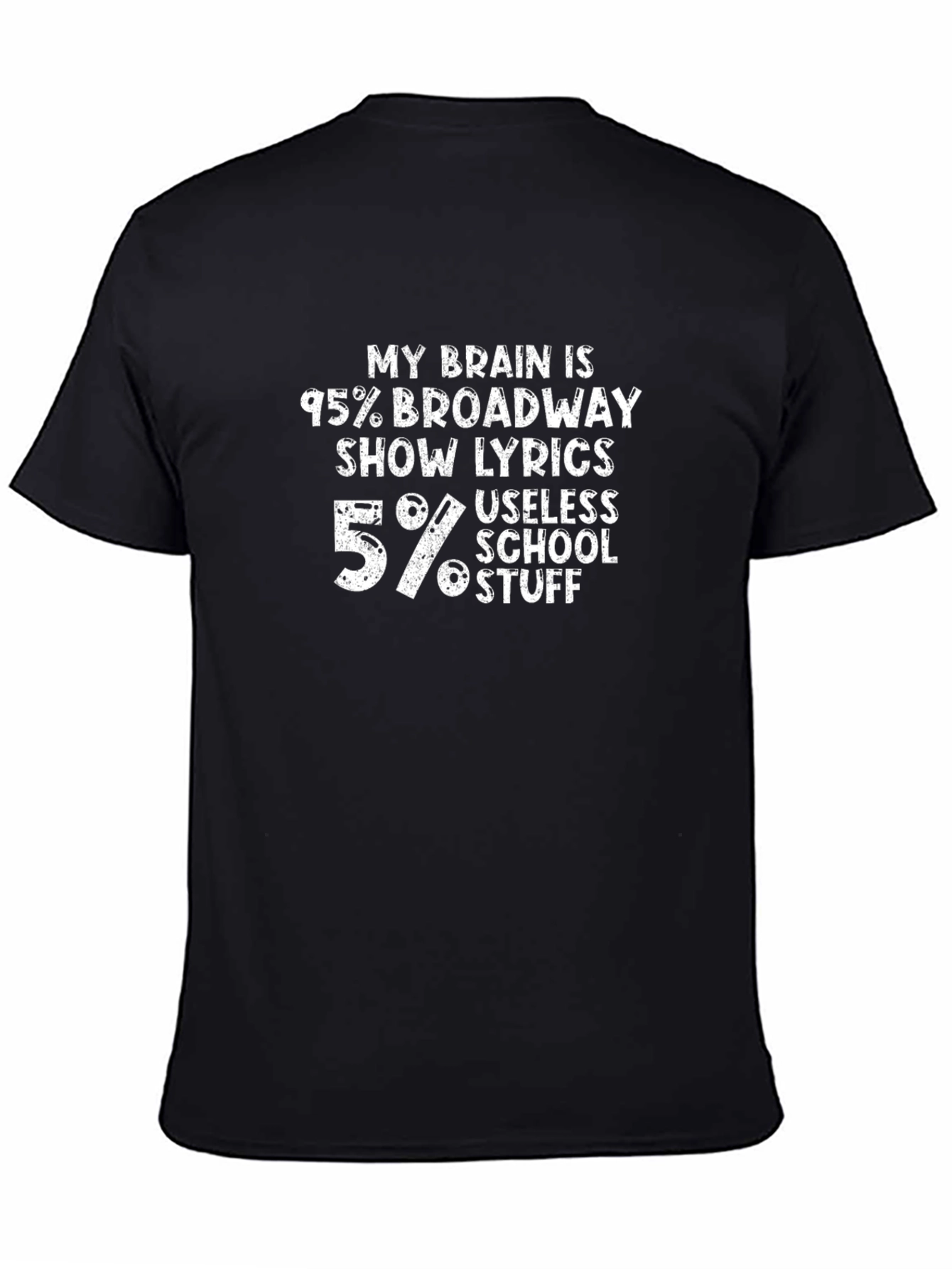 Broadway Show Lyrics Funny T-Shirt