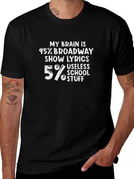 Broadway Show Lyrics Funny T-Shirt