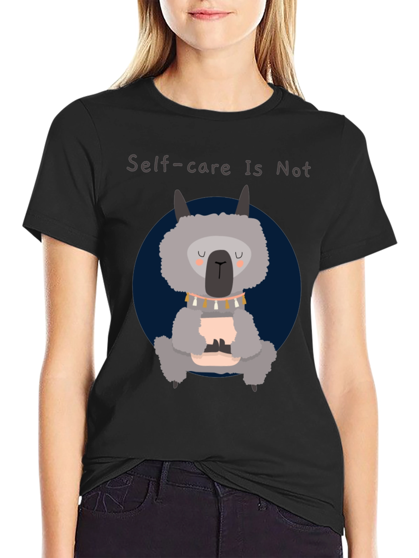 Self-Care Alpaca Graphic Tee