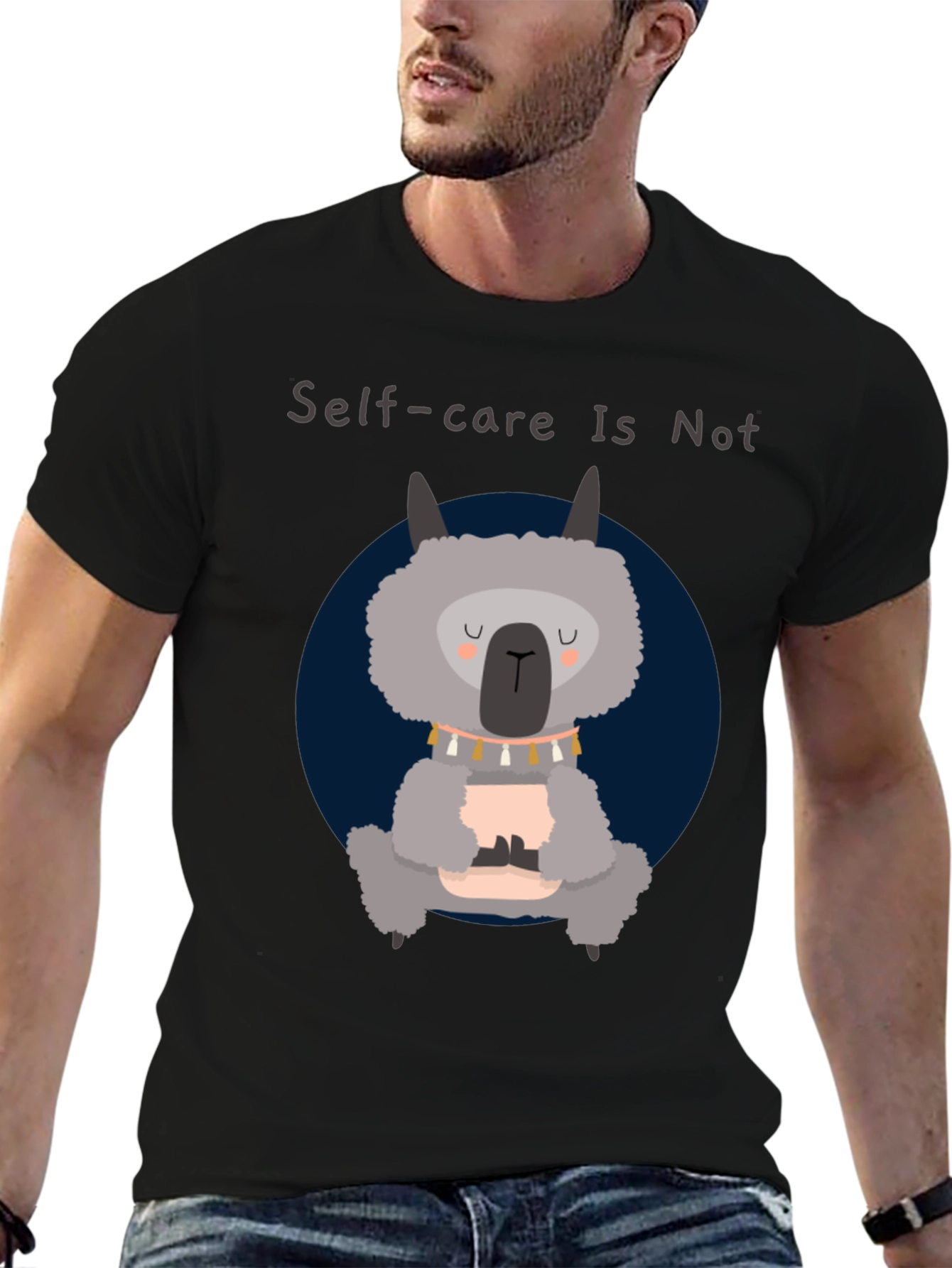 Self-Care Alpaca Graphic Tee