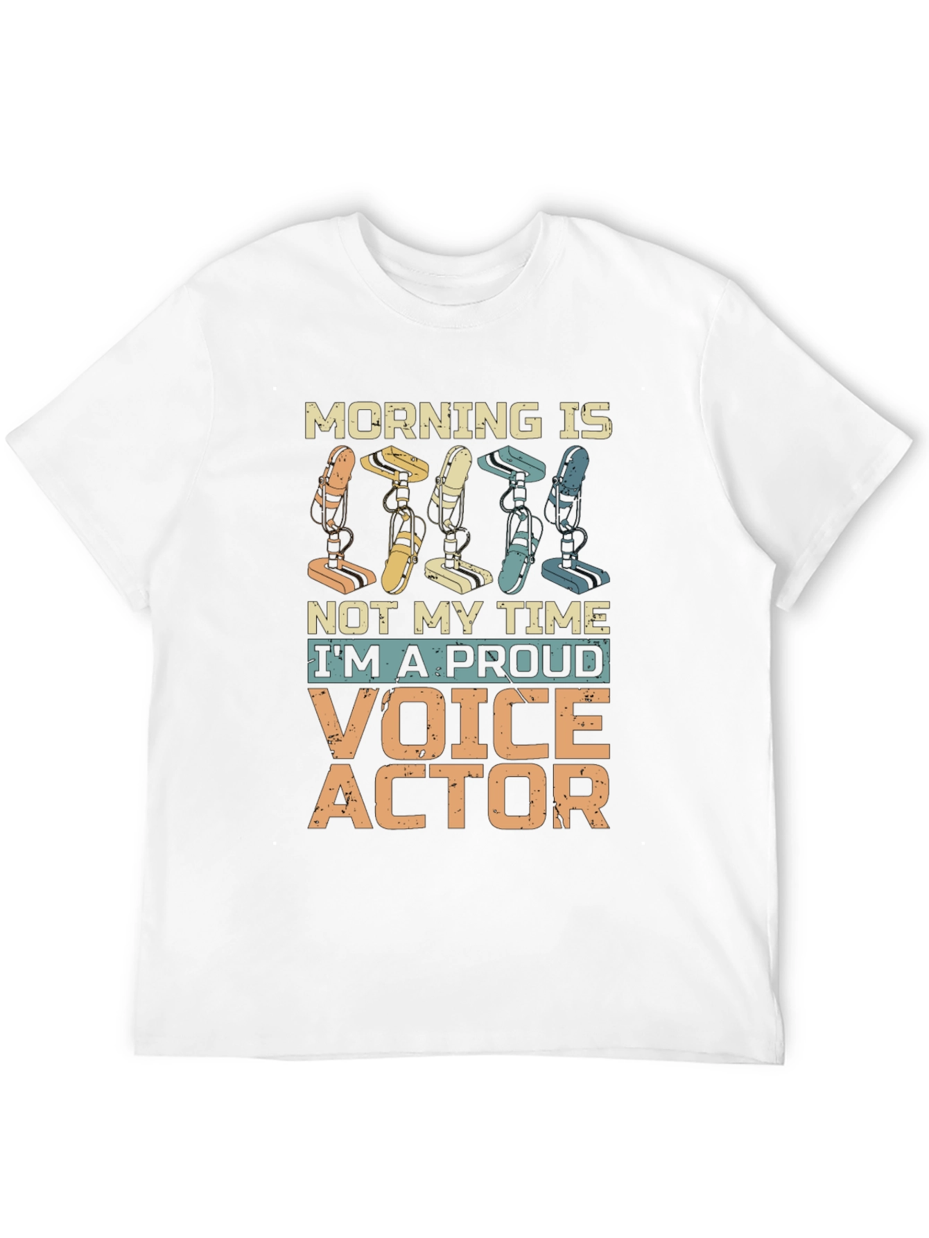 Proud Voice Actor Graphic T-Shirt