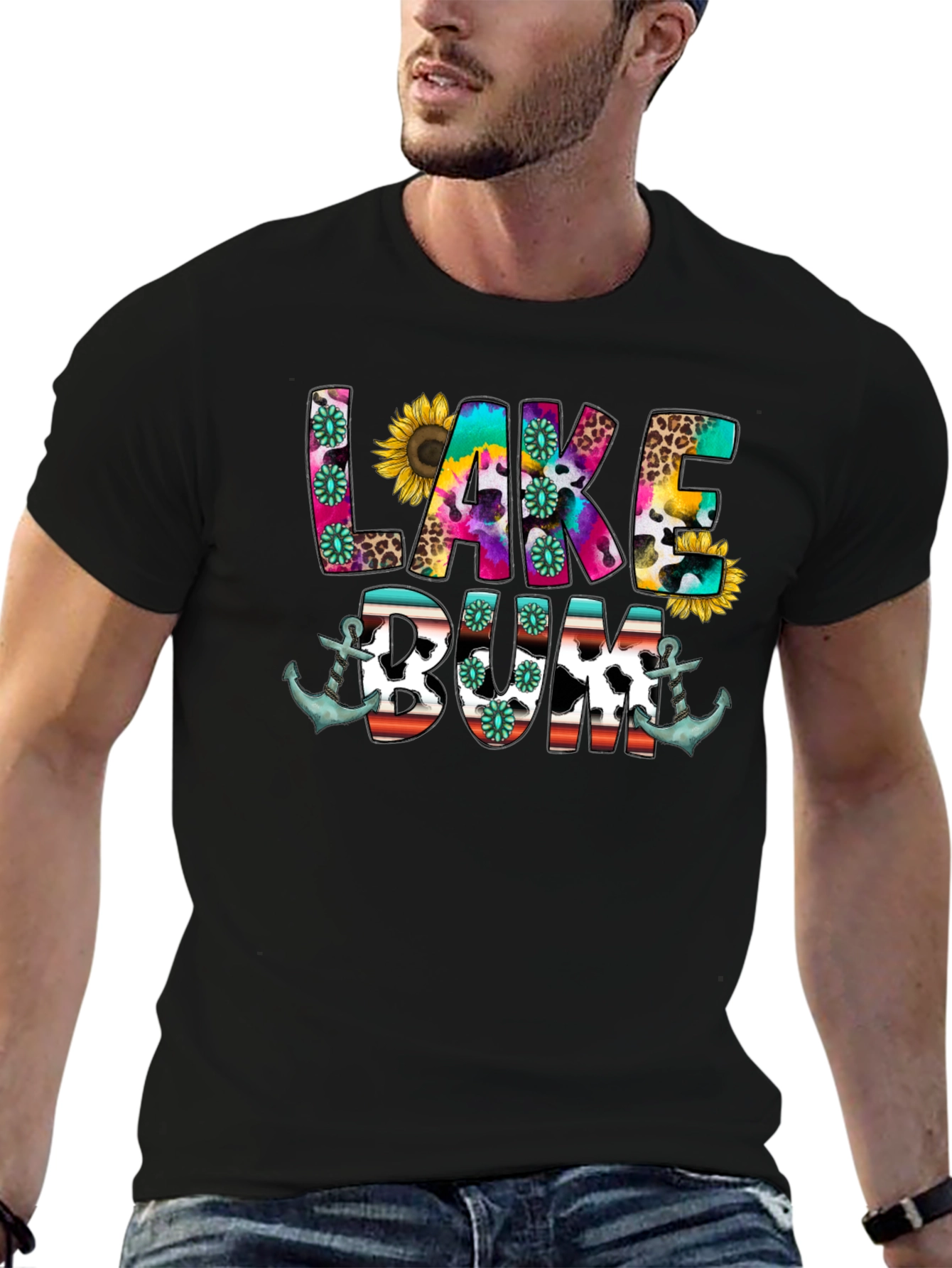 Lake Bum Graphic T-Shirt