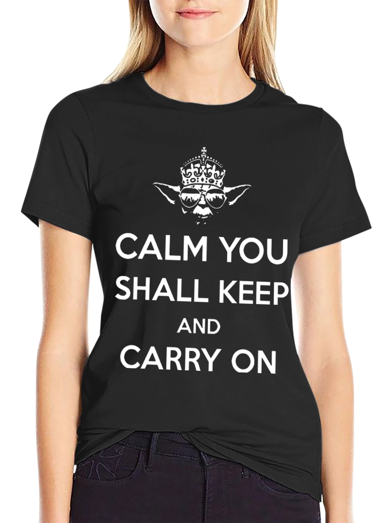 Calm You Shall Keep Carry On T-Shirt