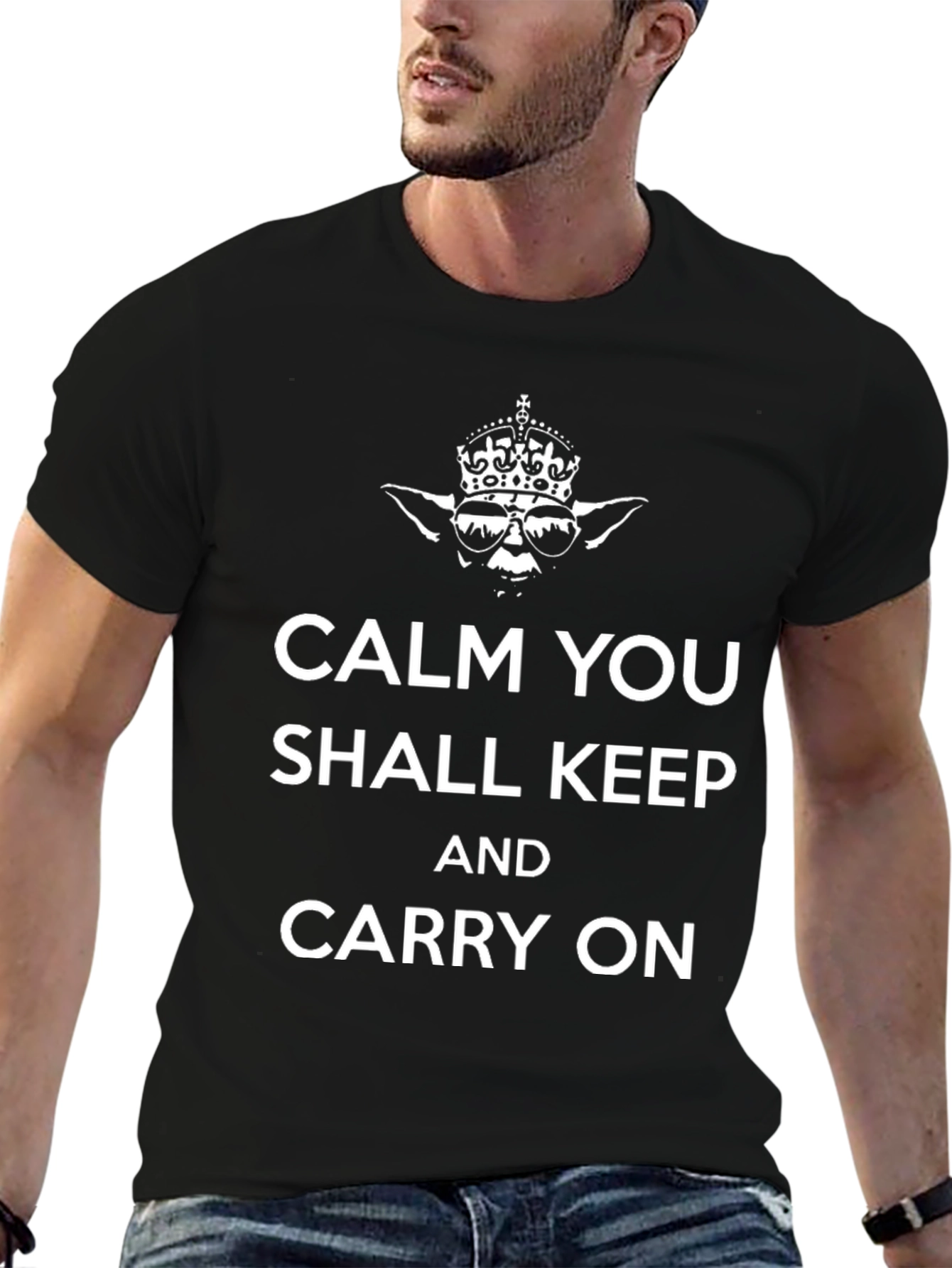 Calm You Shall Keep Carry On T-Shirt