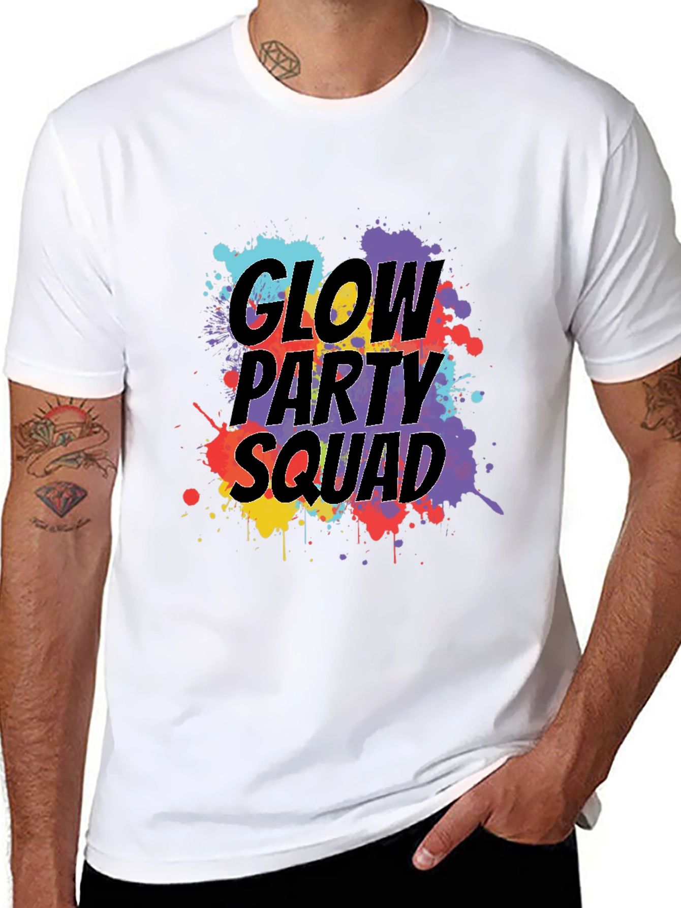 Glow Party Squad T-Shirt