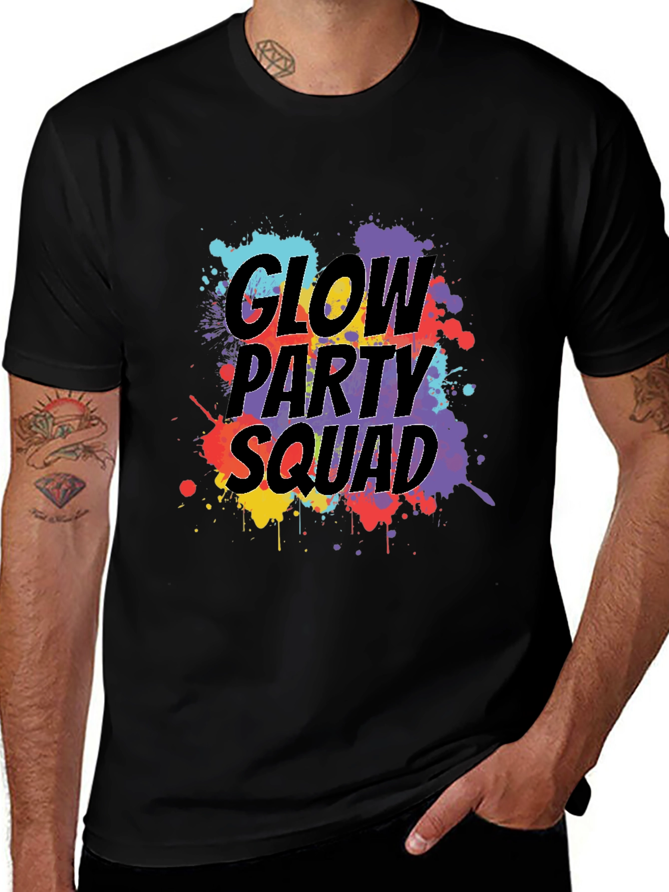 Glow Party Squad T-Shirt