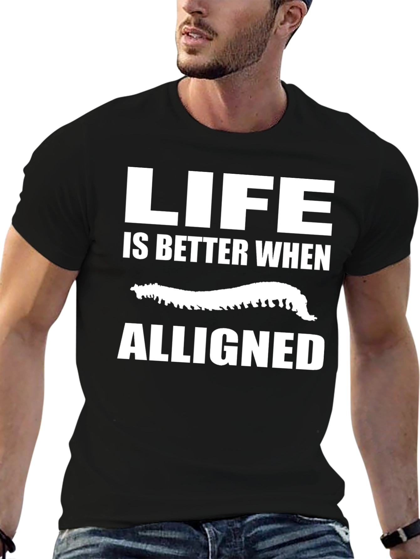 Chiropractor Life Alligned T-Shirt