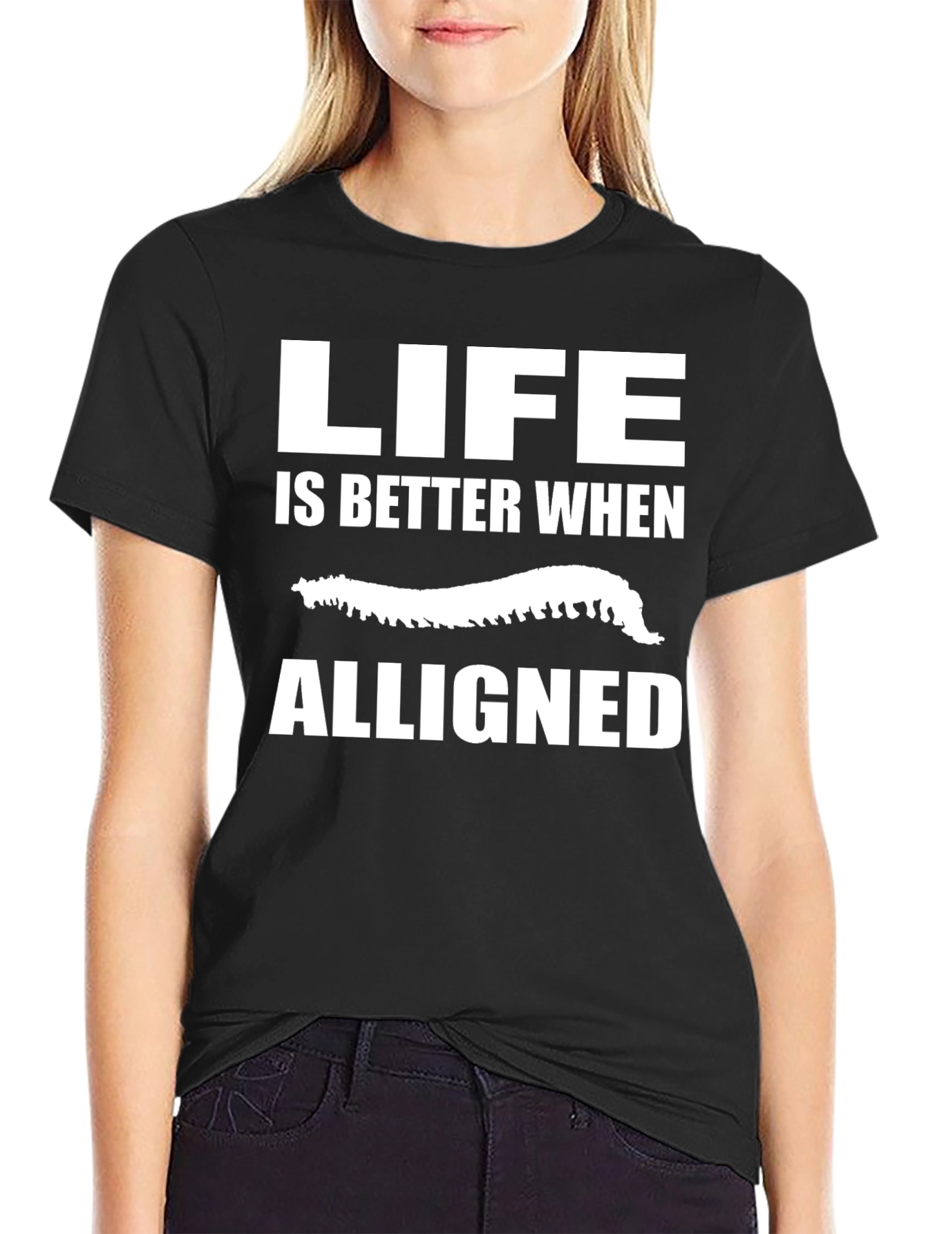 Chiropractor Life Alligned T-Shirt