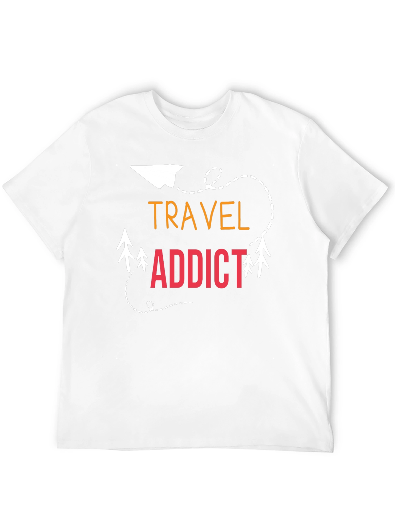 Travel Addict Graphic T-Shirt