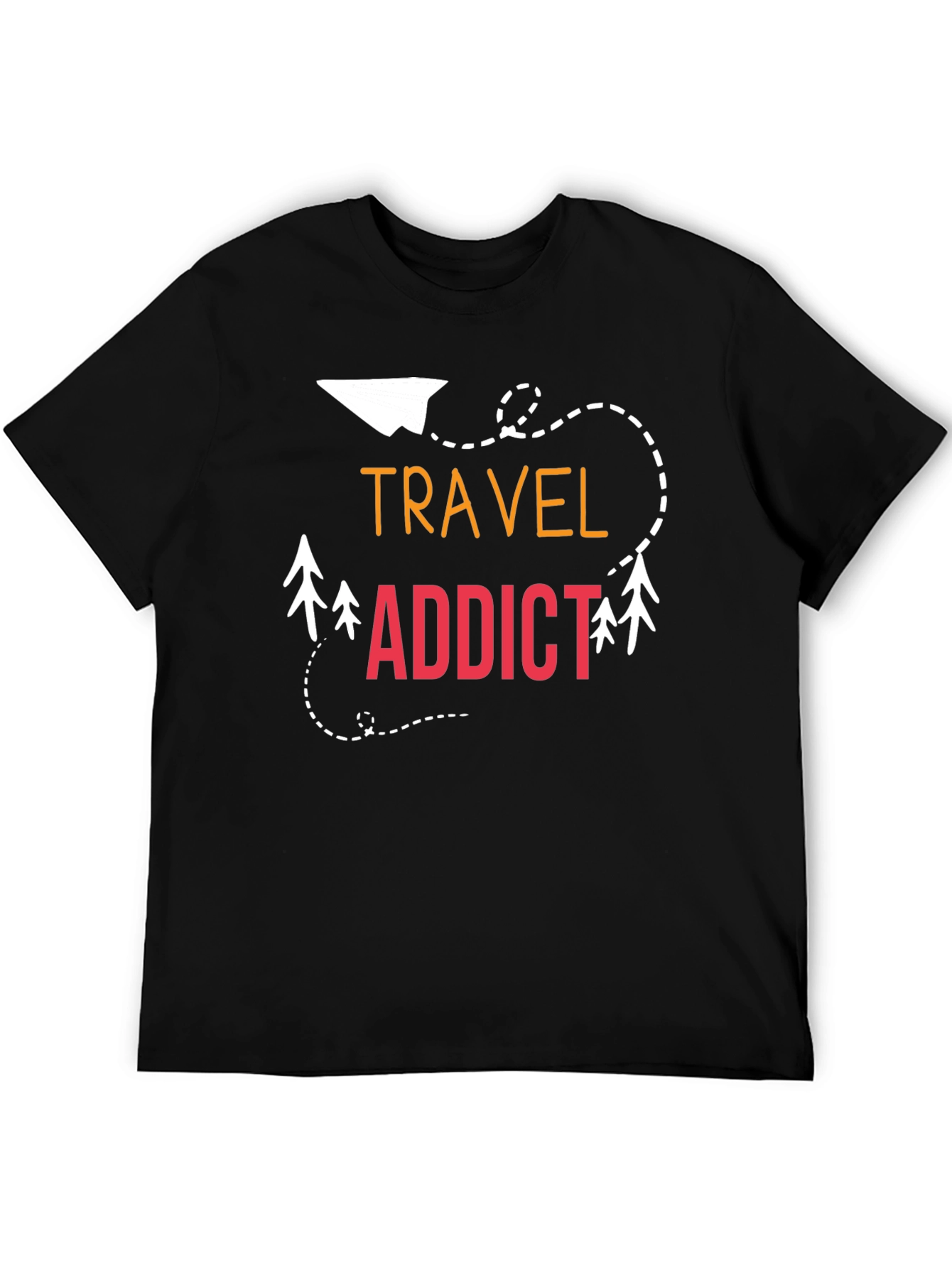 Travel Addict Graphic T-Shirt