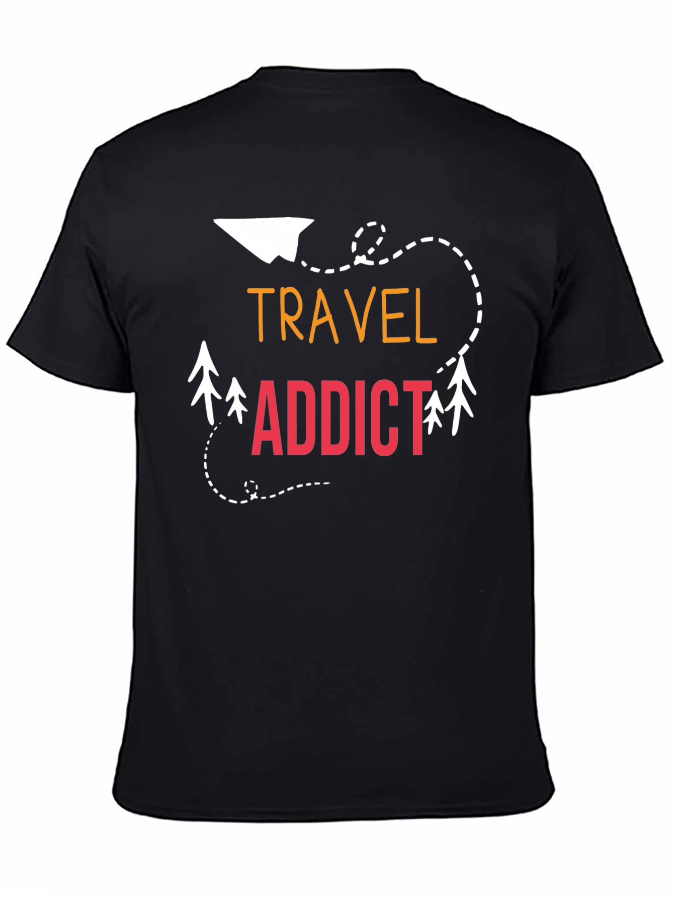 Travel Addict Graphic T-Shirt