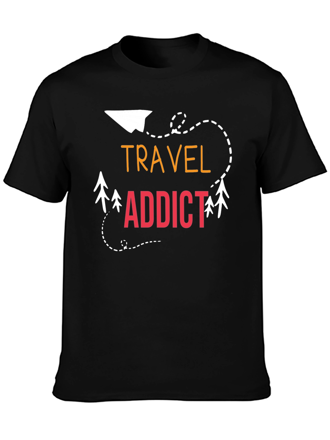Travel Addict Graphic T-Shirt