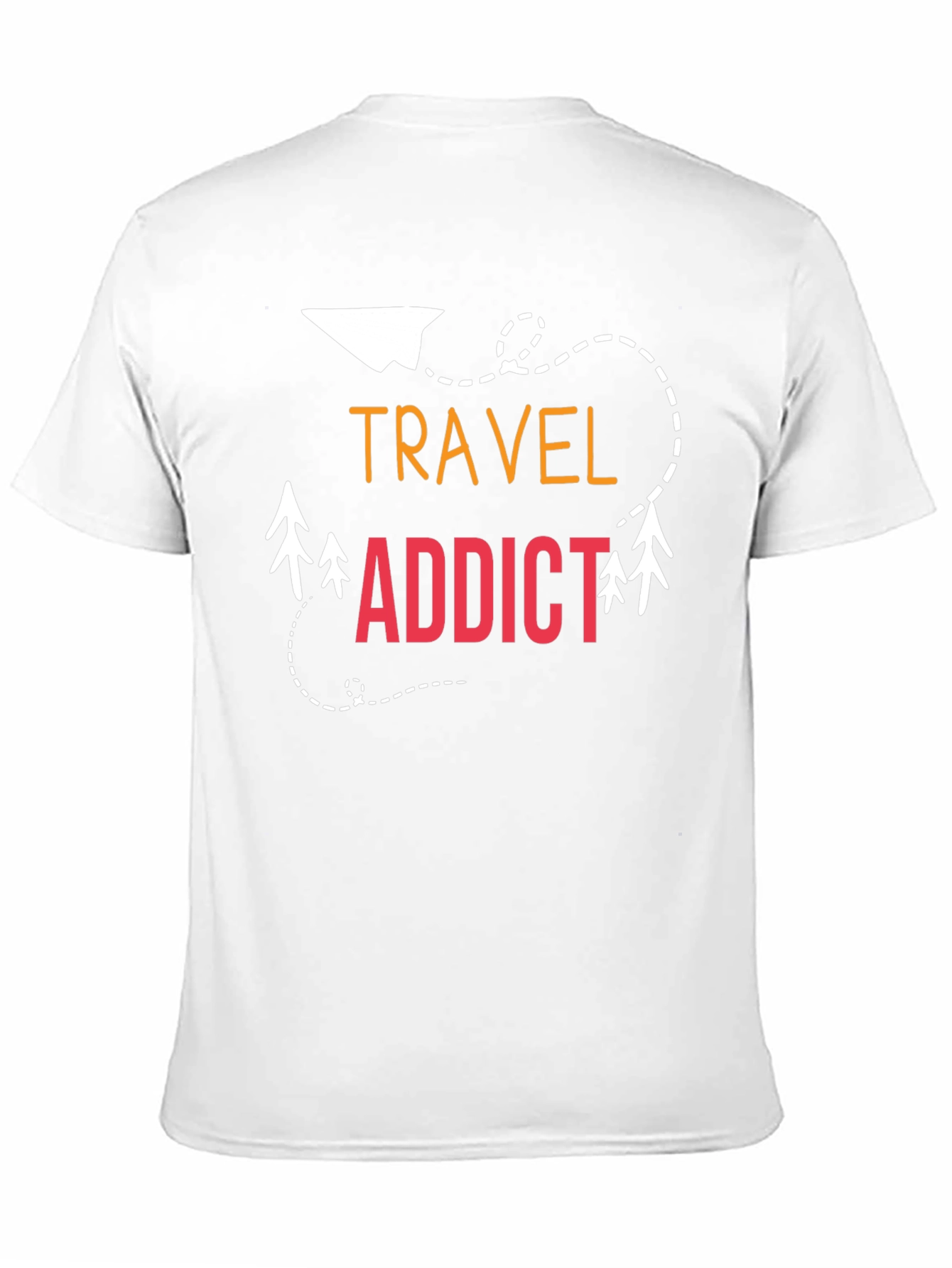 Travel Addict Graphic T-Shirt