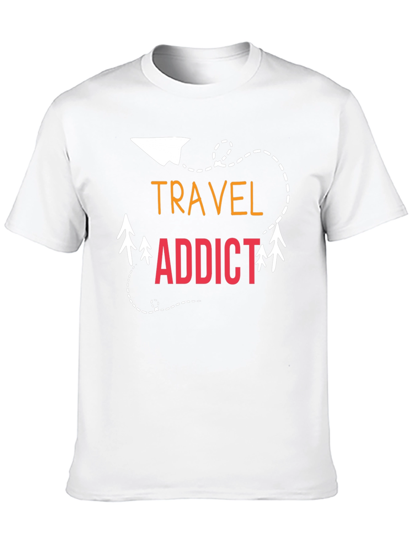 Travel Addict Graphic T-Shirt