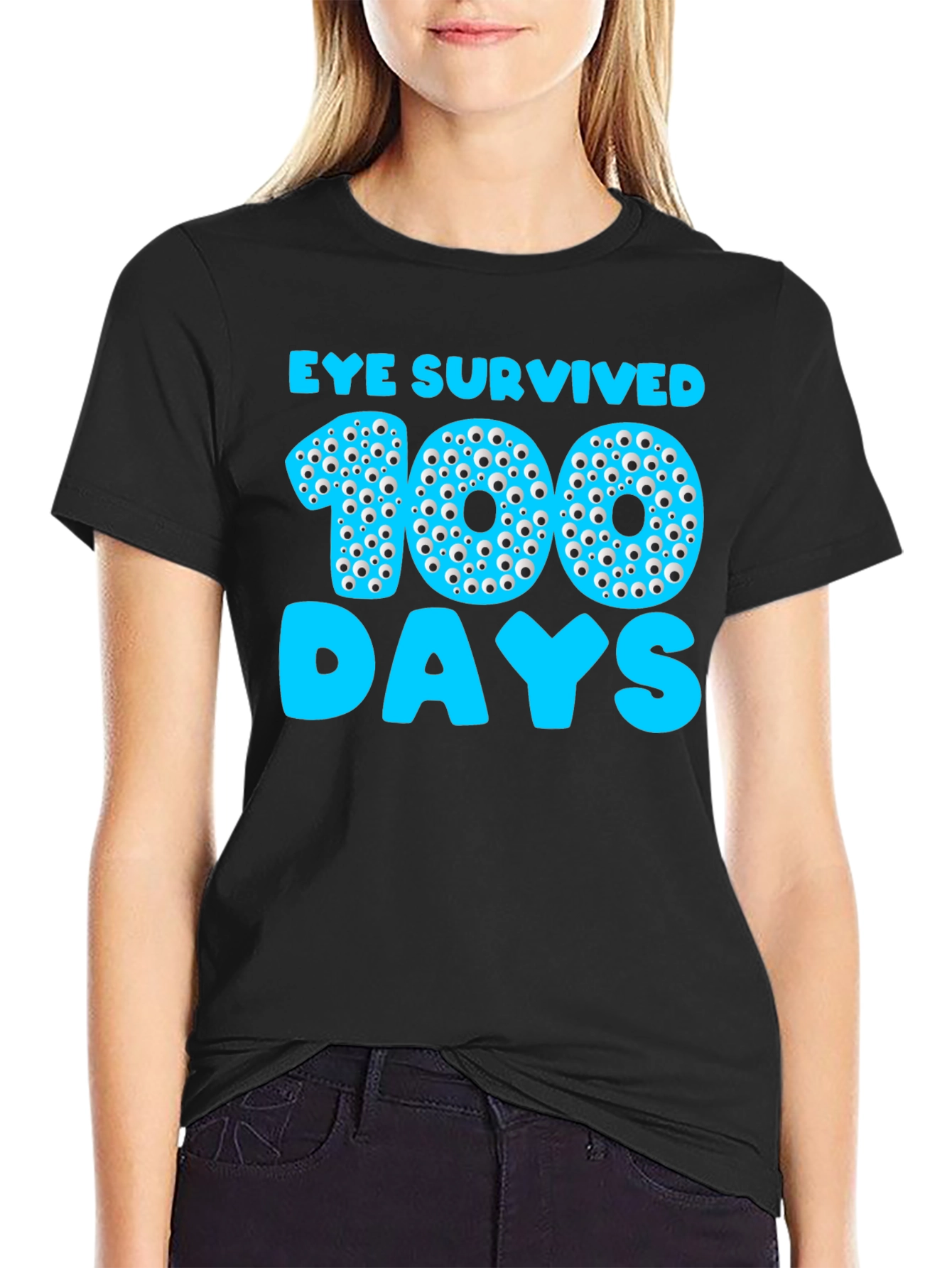 Eye Survived 100 Days T-Shirt