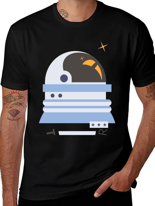 Retro Robot Graphic Tee - Cool Sci-Fi Style
