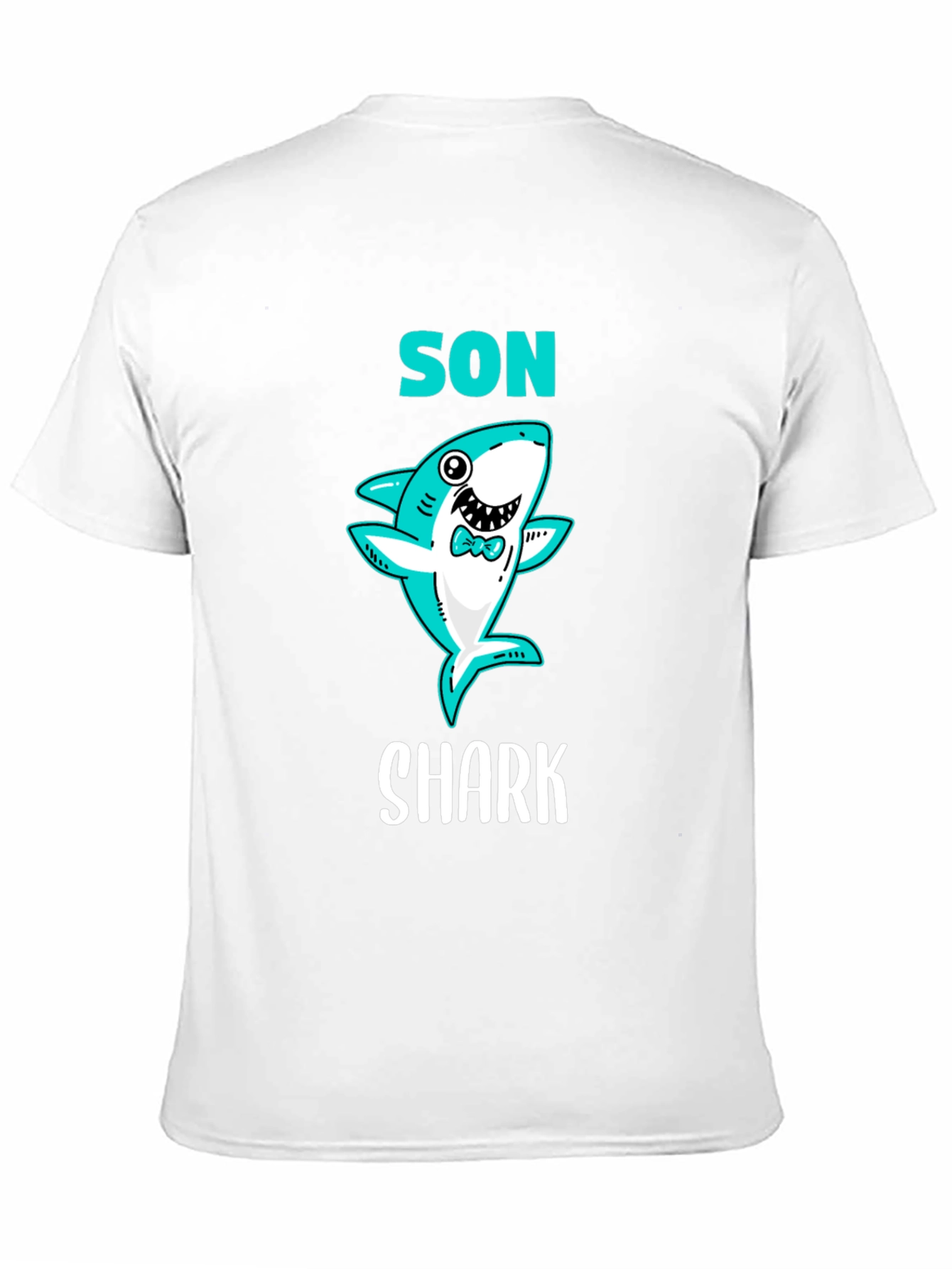 Son Shark T-Shirt - Cute Cartoon Graphic Tee