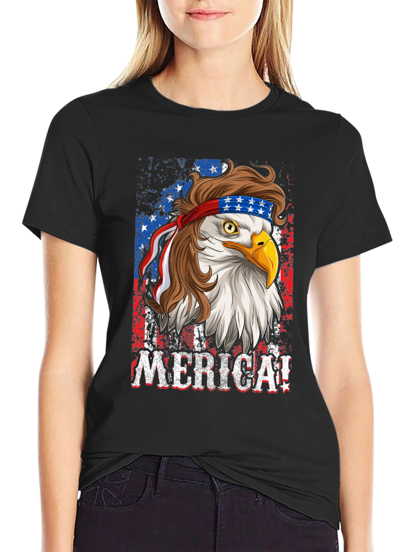American Eagle T-Shirt: USA Patriotic Pride
