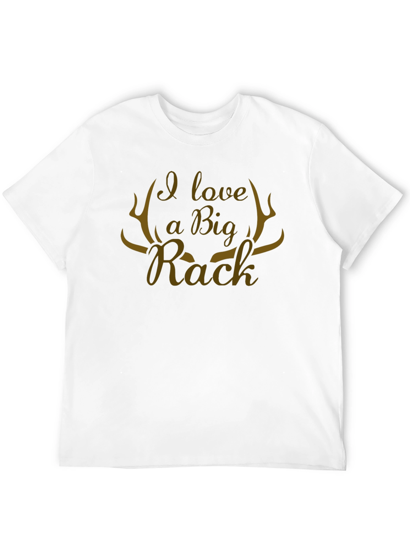 I Love A Big Rack Novelty Graphic T-Shirt