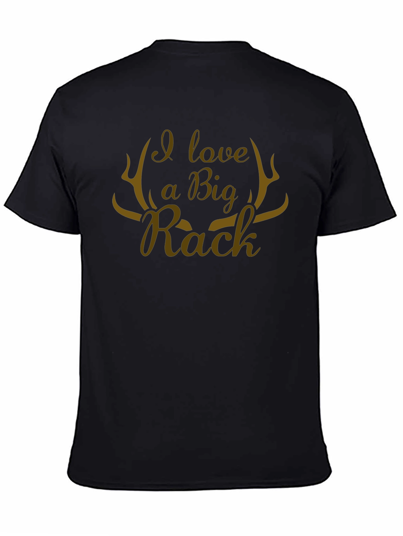 I Love A Big Rack Novelty Graphic T-Shirt