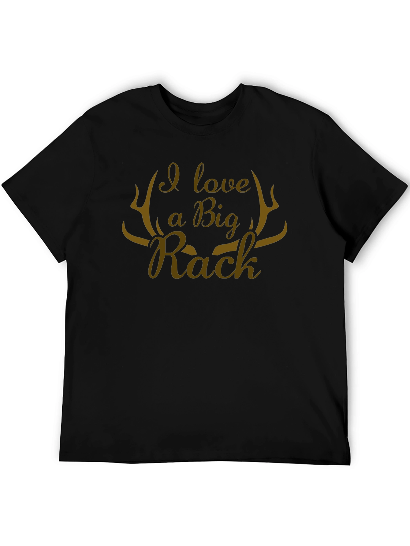 I Love A Big Rack Novelty Graphic T-Shirt