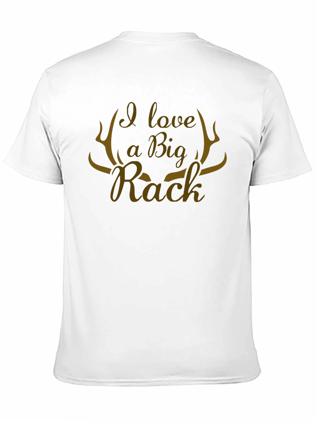 I Love A Big Rack Novelty Graphic T-Shirt