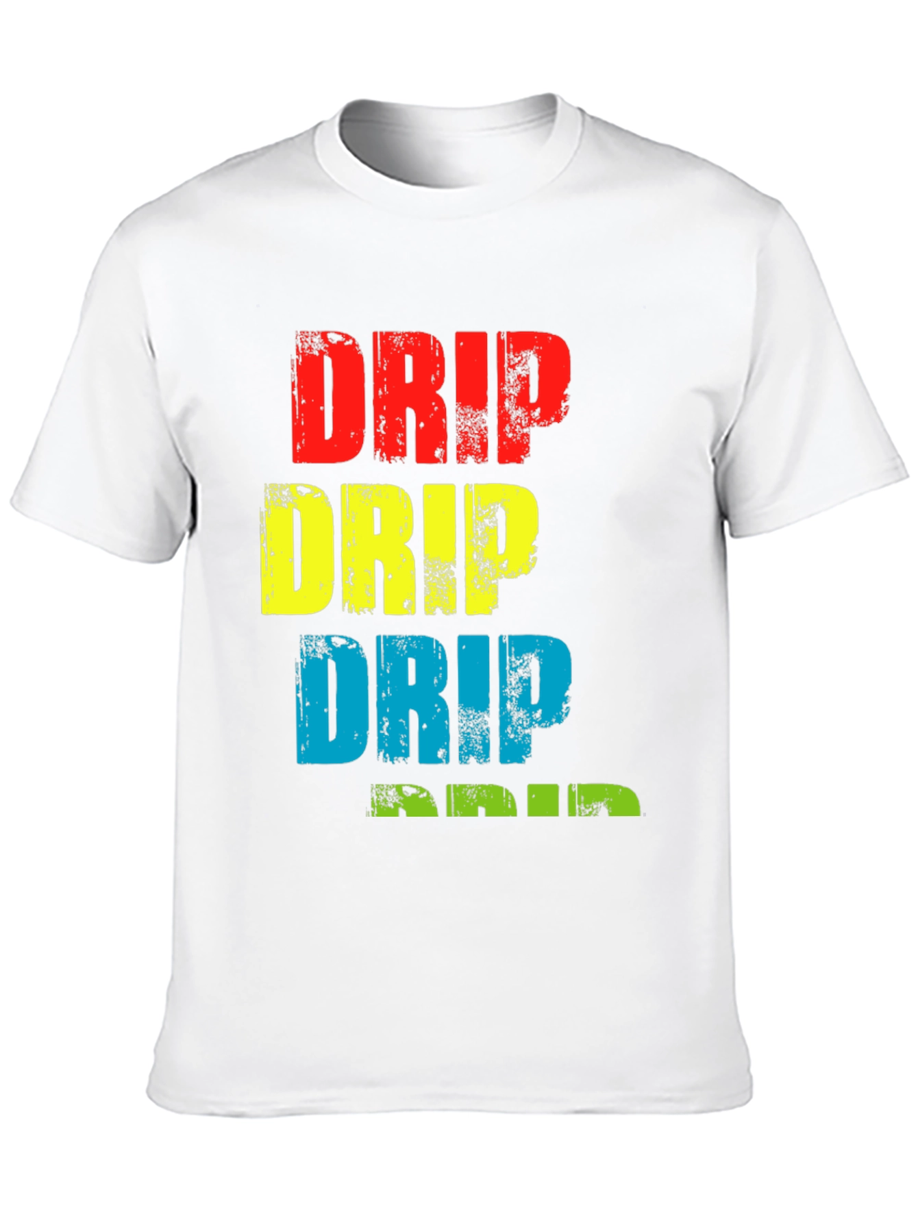 Drip Graphic Tee - Bold & Vibrant Style