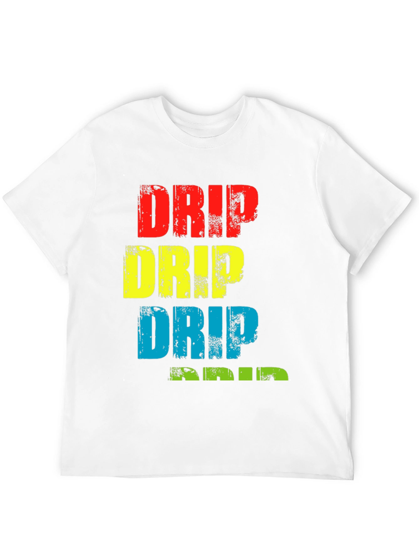 Drip Graphic Tee - Bold & Vibrant Style