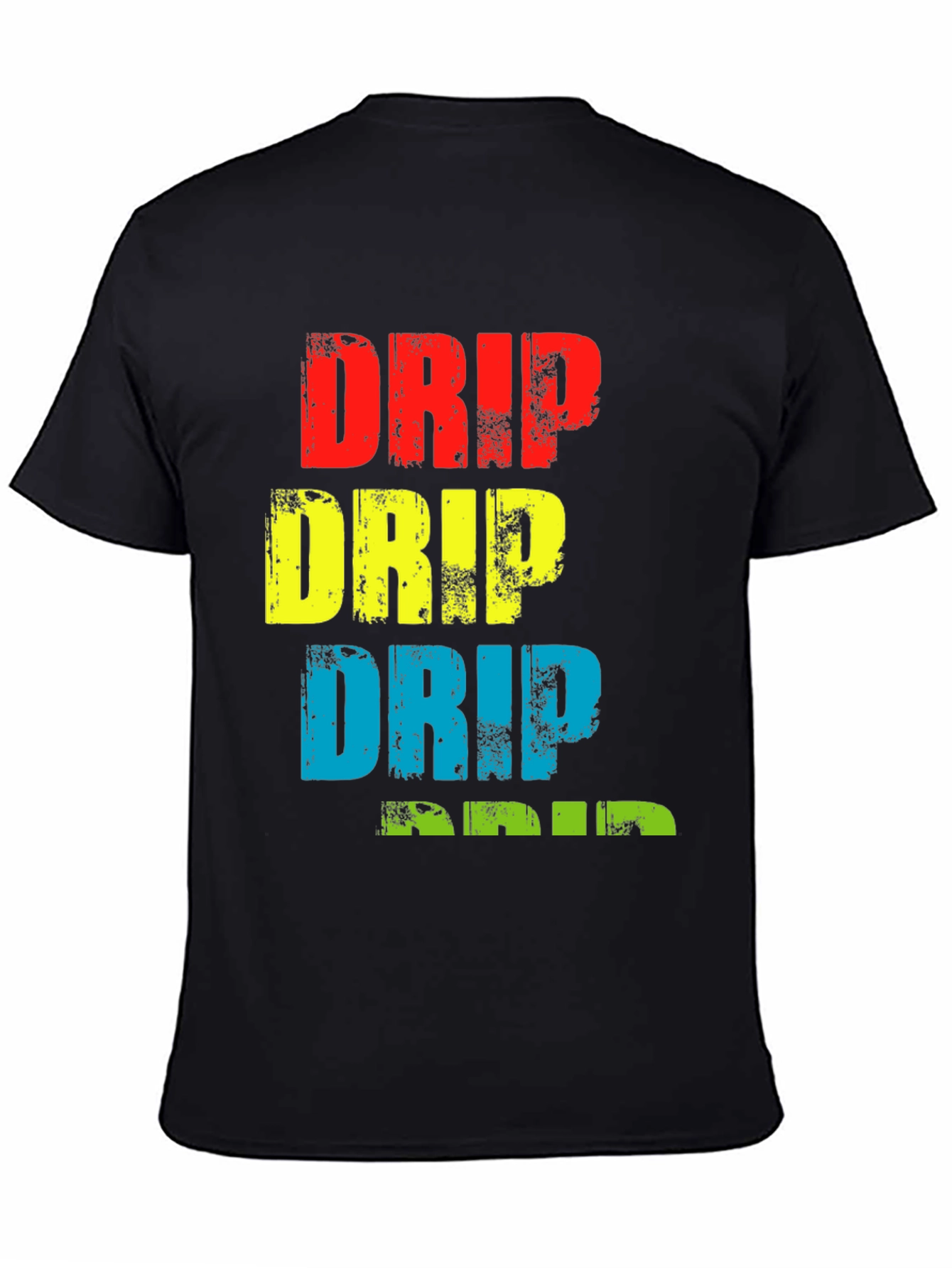 Drip Graphic Tee - Bold & Vibrant Style