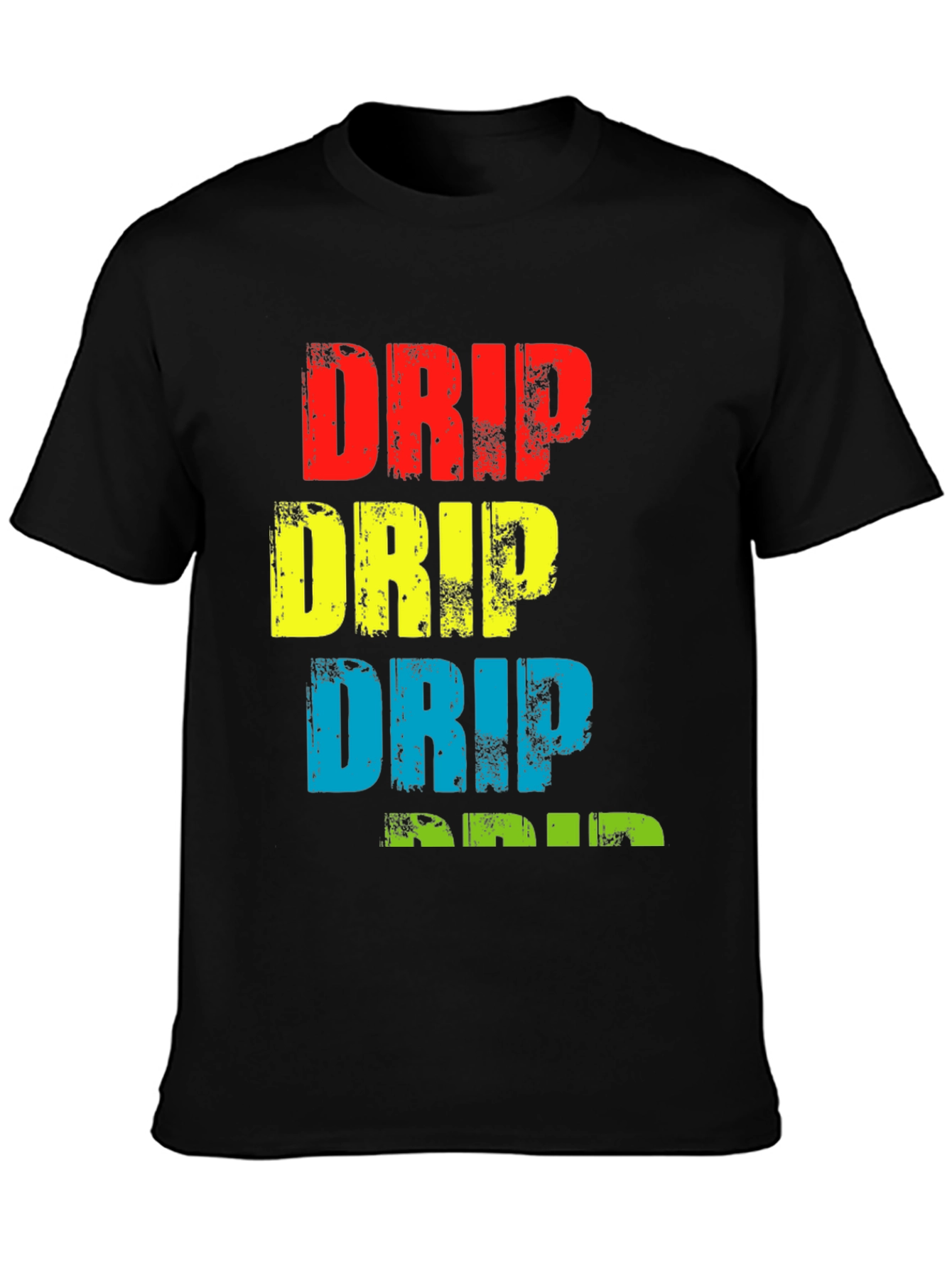Drip Graphic Tee - Bold & Vibrant Style