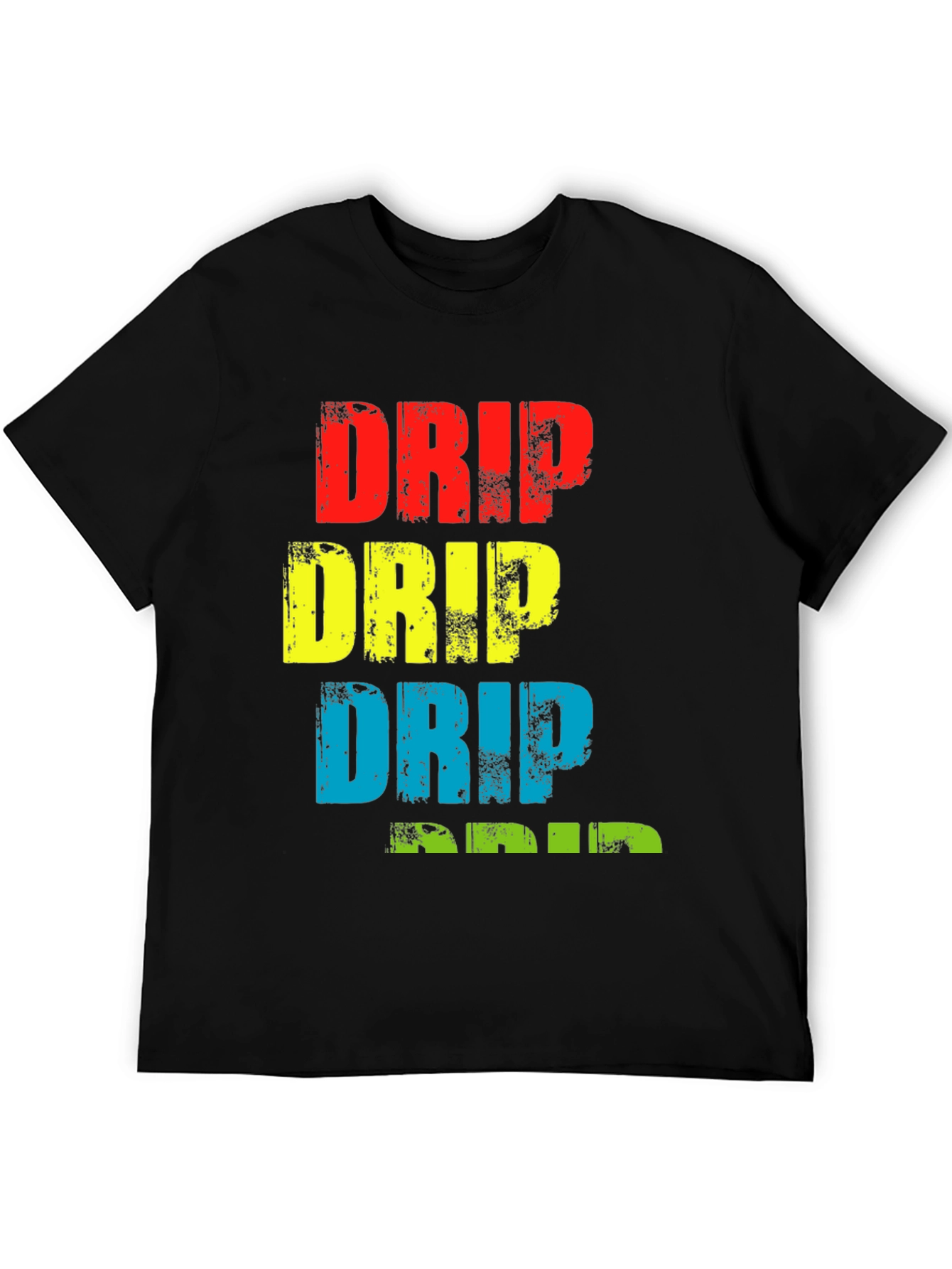 Drip Graphic Tee - Bold & Vibrant Style