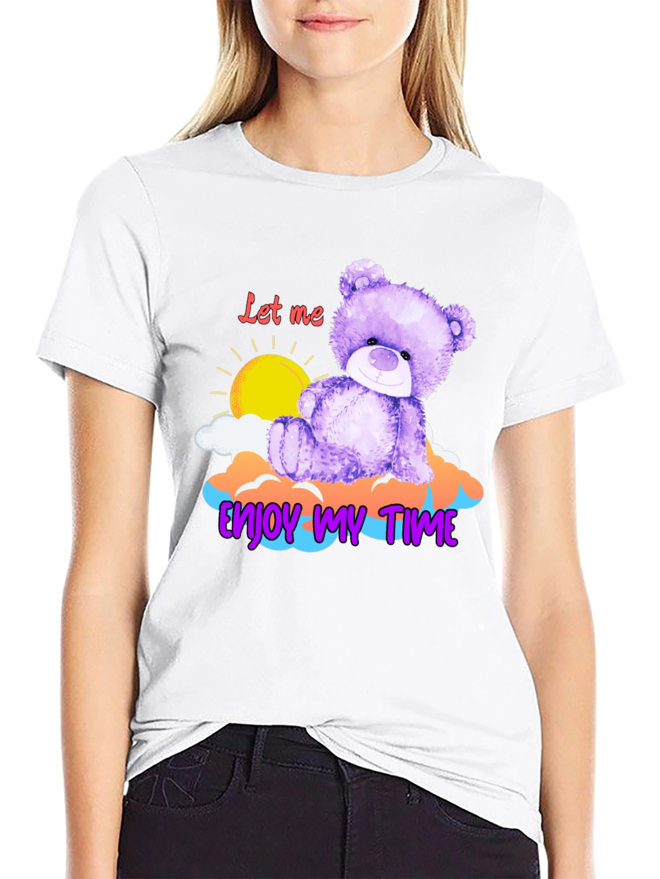 Enjoy My Time Teddy Bear T-Shirt