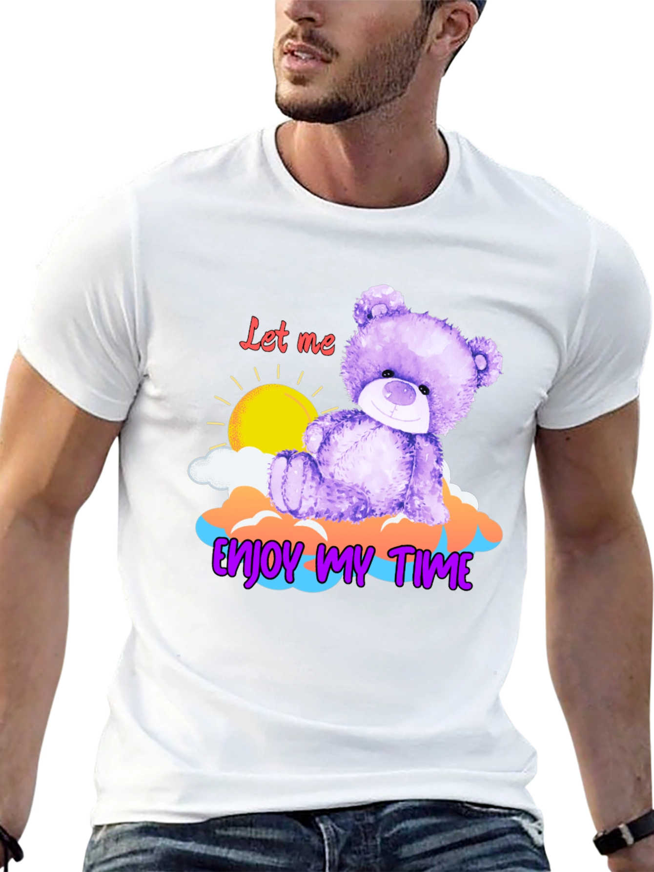Enjoy My Time Teddy Bear T-Shirt