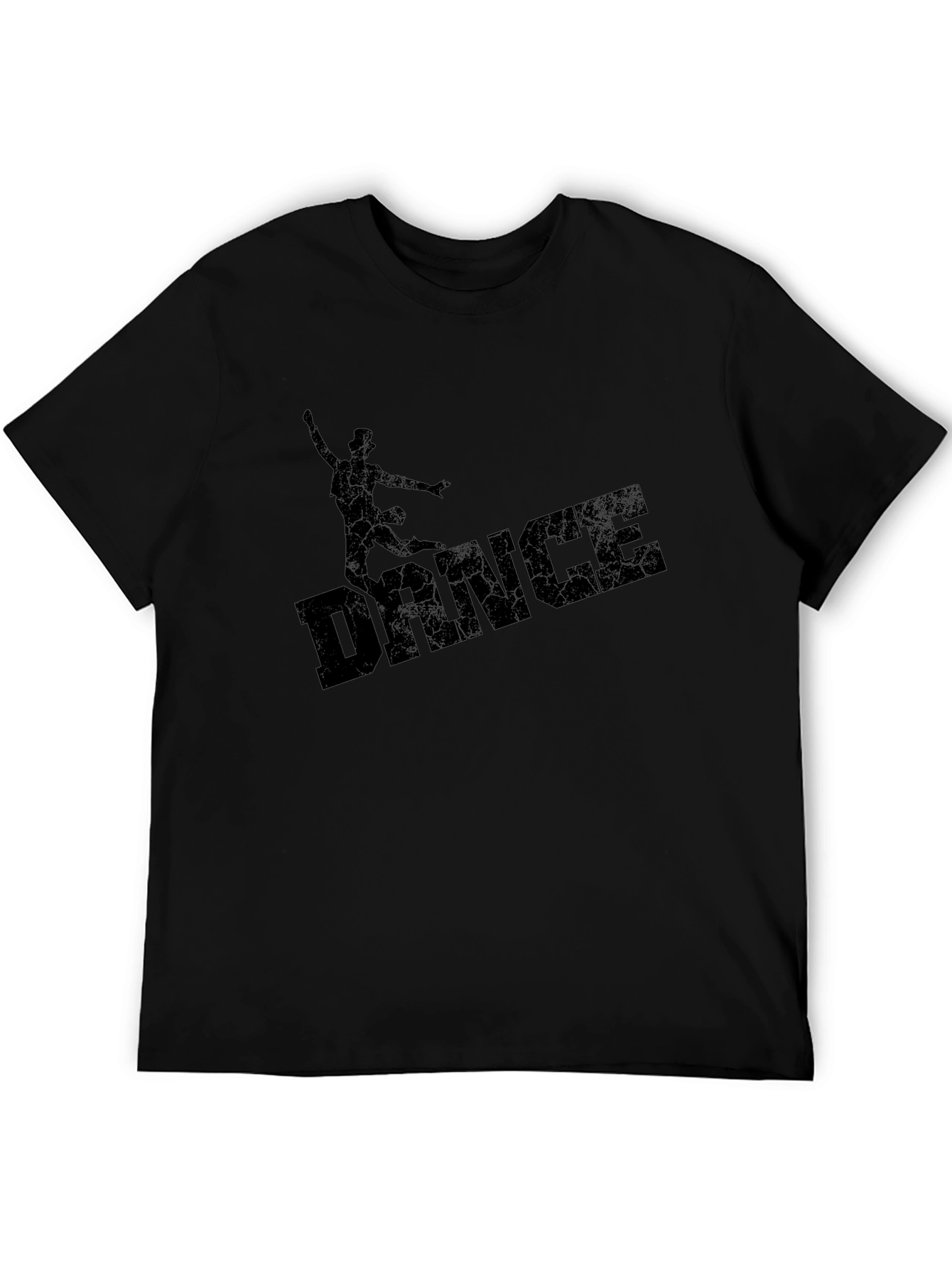 Dance Graphic Black T-Shirt