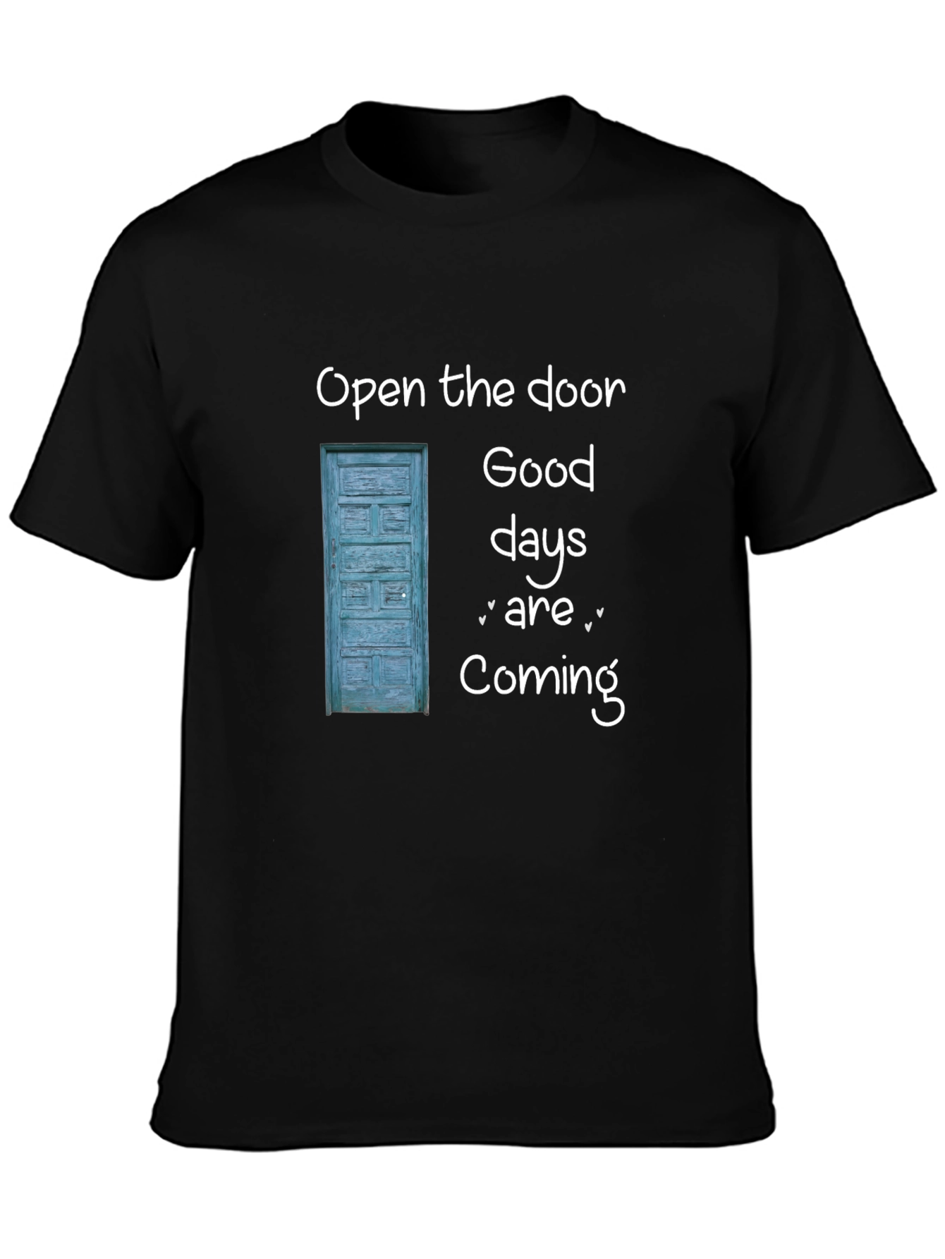 Optimistic Graphic Tee - Good Days Are Coming