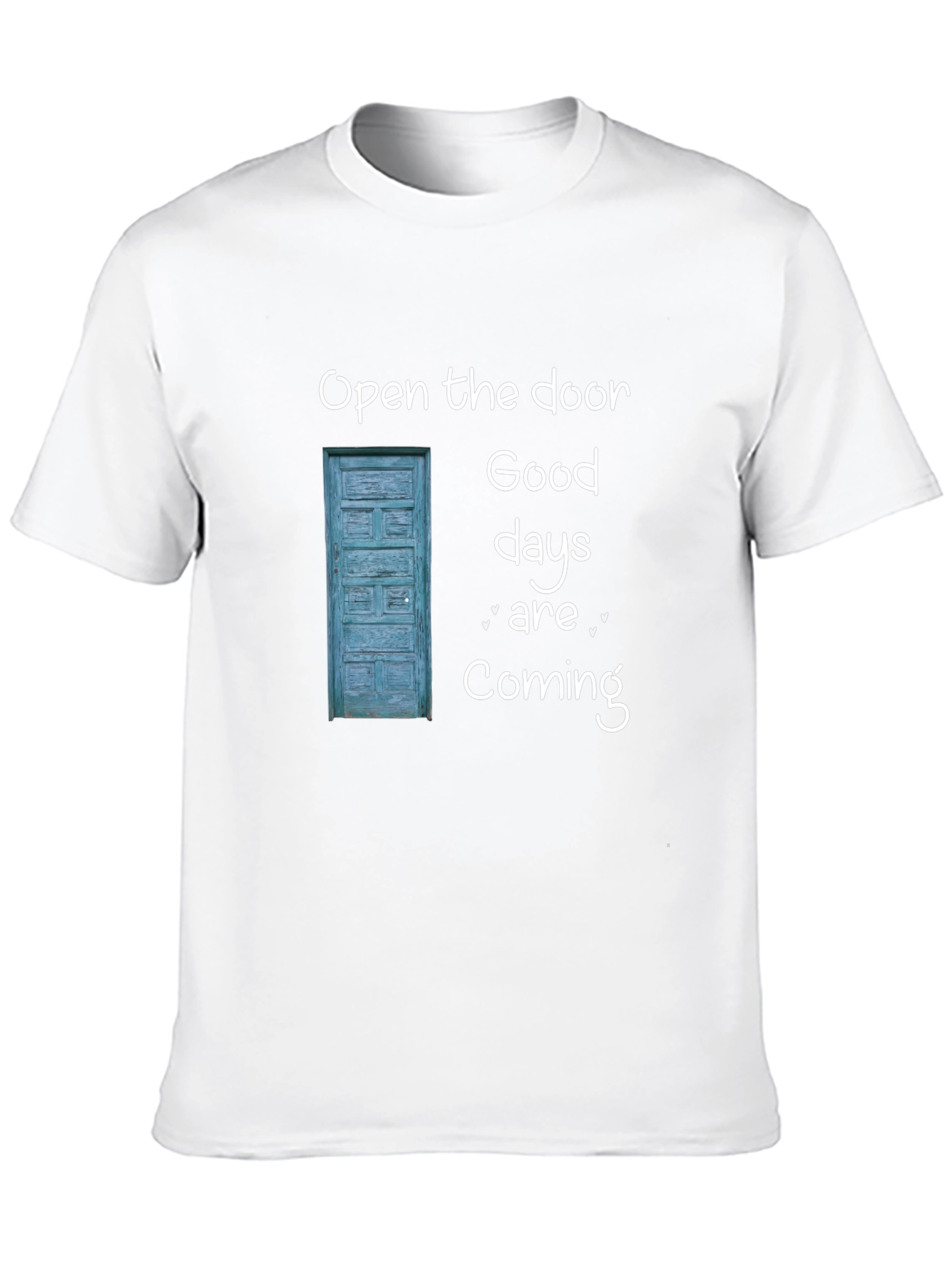 Optimistic Graphic Tee - Good Days Are Coming