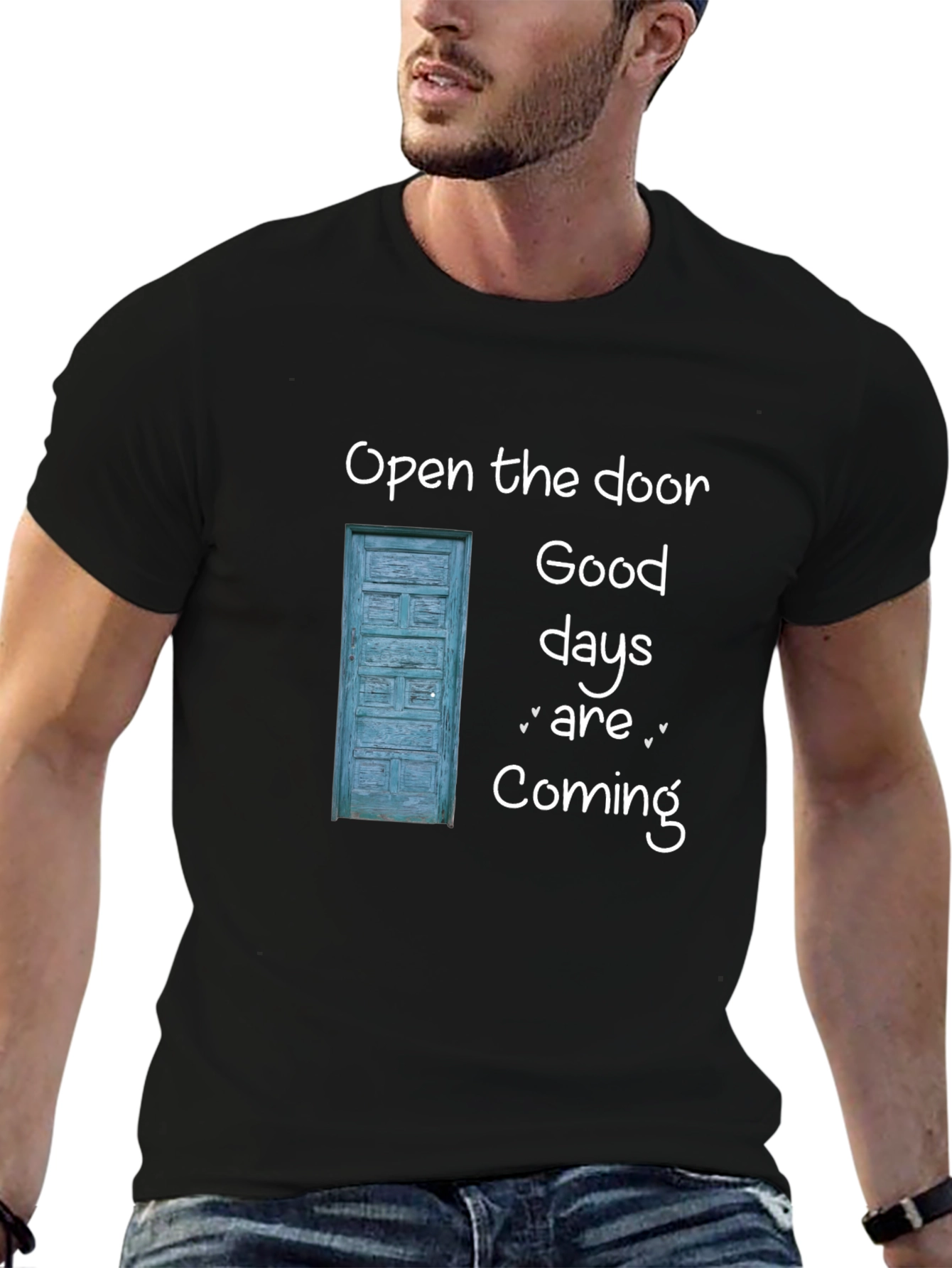 Optimistic Graphic Tee - Good Days Are Coming
