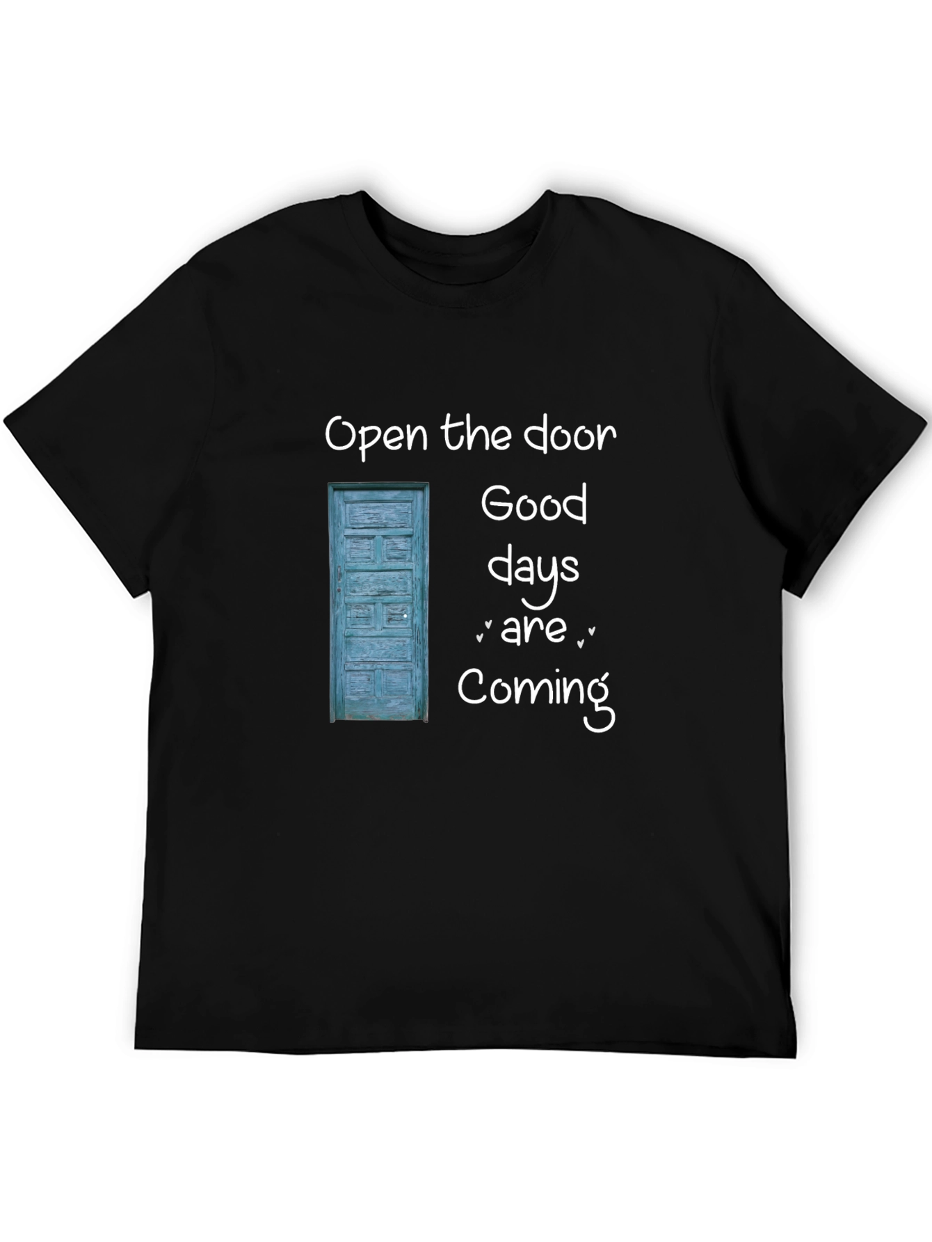 Optimistic Graphic Tee - Good Days Are Coming