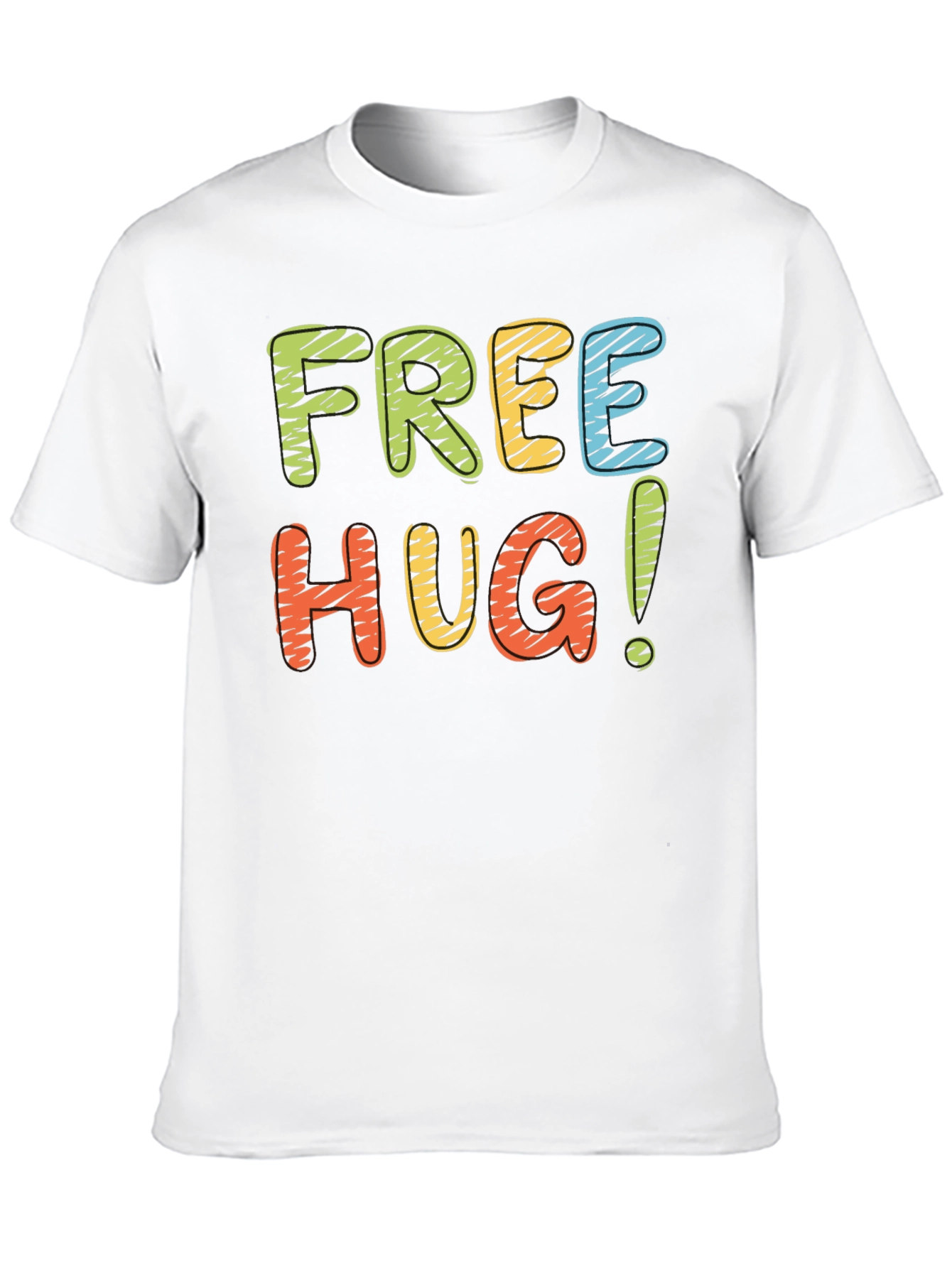 Free Hugs Graphic T-Shirt - Comfort Fit