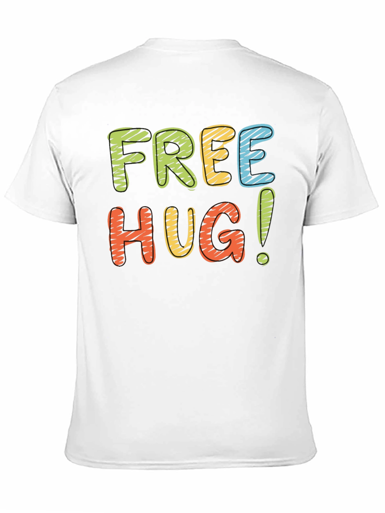 Free Hugs Graphic T-Shirt - Comfort Fit