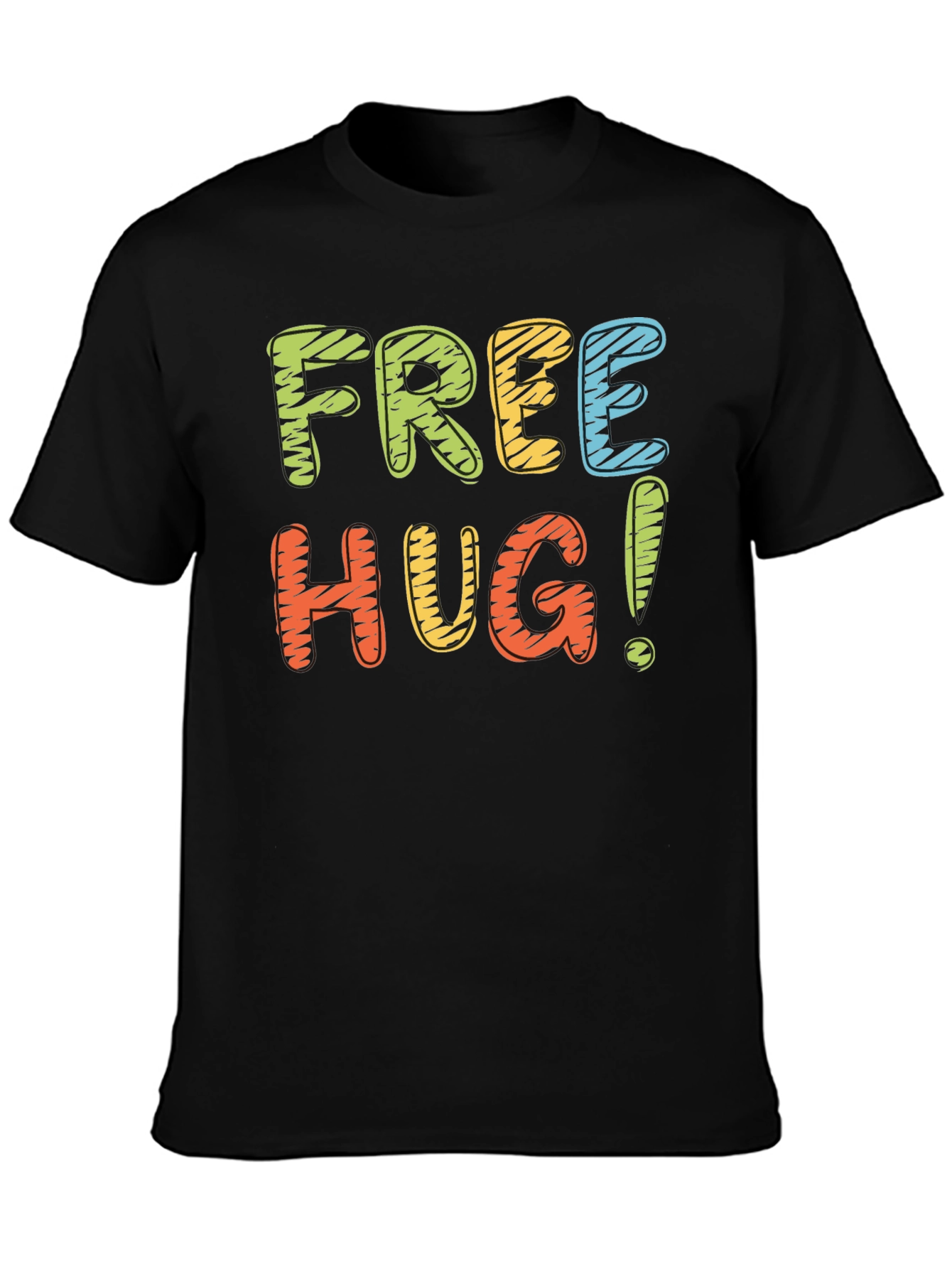 Free Hugs Graphic T-Shirt - Comfort Fit
