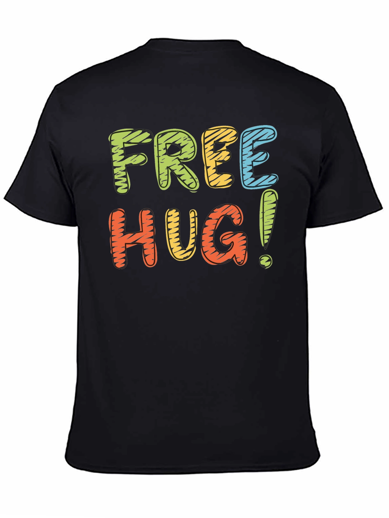 Free Hugs Graphic T-Shirt - Comfort Fit