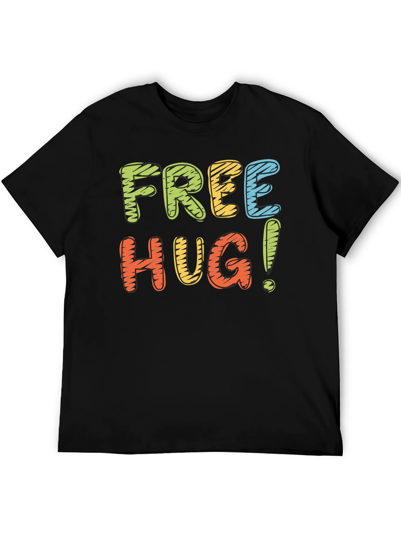 Free Hugs Graphic T-Shirt - Comfort Fit