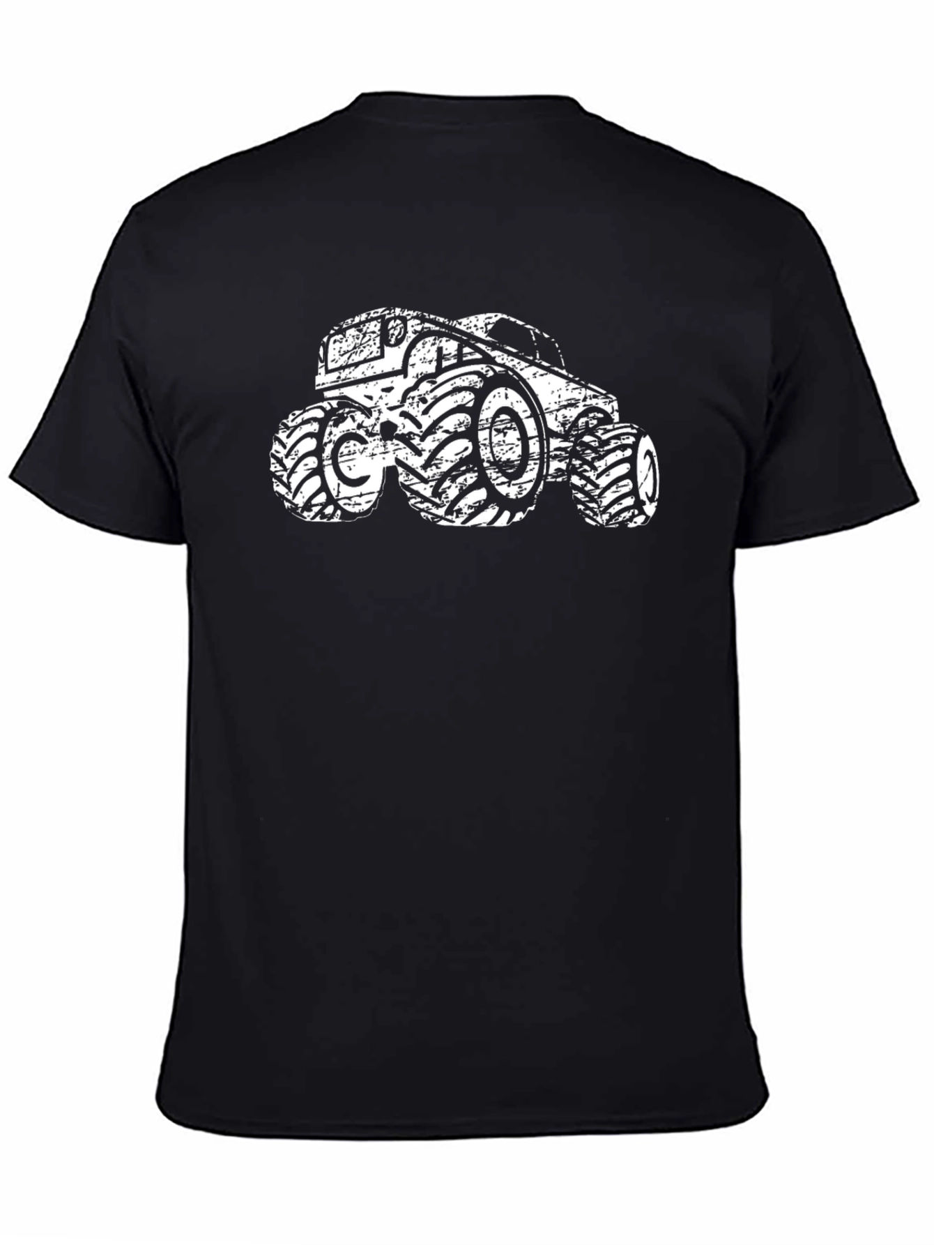 Monster Truck Graphic Tee - Black